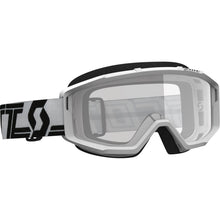 Scott Primal MX Sand/Dust Goggles - - White/Black with Clear Lens [MPN: 278598-1035043]_1142477