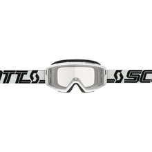Scott Primal MX Sand/Dust Goggles - - White/Black with Clear Lens [MPN: 278598-1035043]_1142478