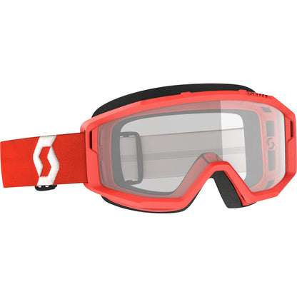 Scott Primal MX Sand/Dust Goggles - - Red with Clear Lens 278598-0004043_1142472