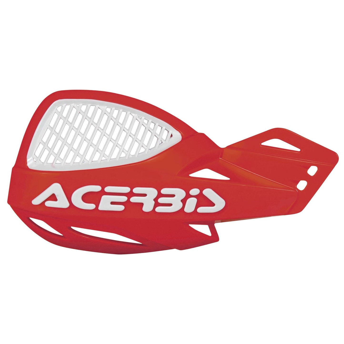 Acerbis Uniko Vented Handguards Red/White 2072671005_194458