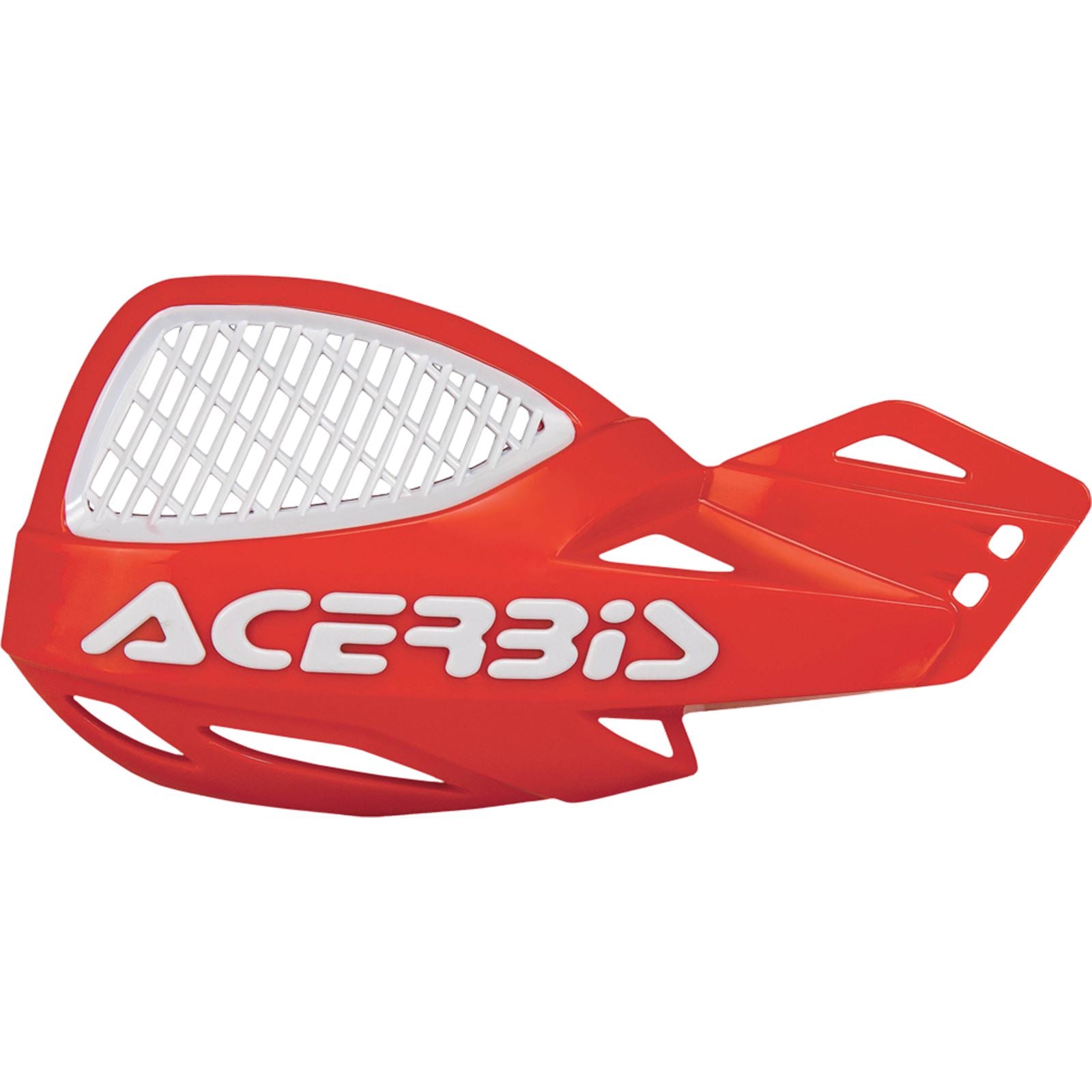 Acerbis Uniko Vented Handguards Red/White 2072671005_194459