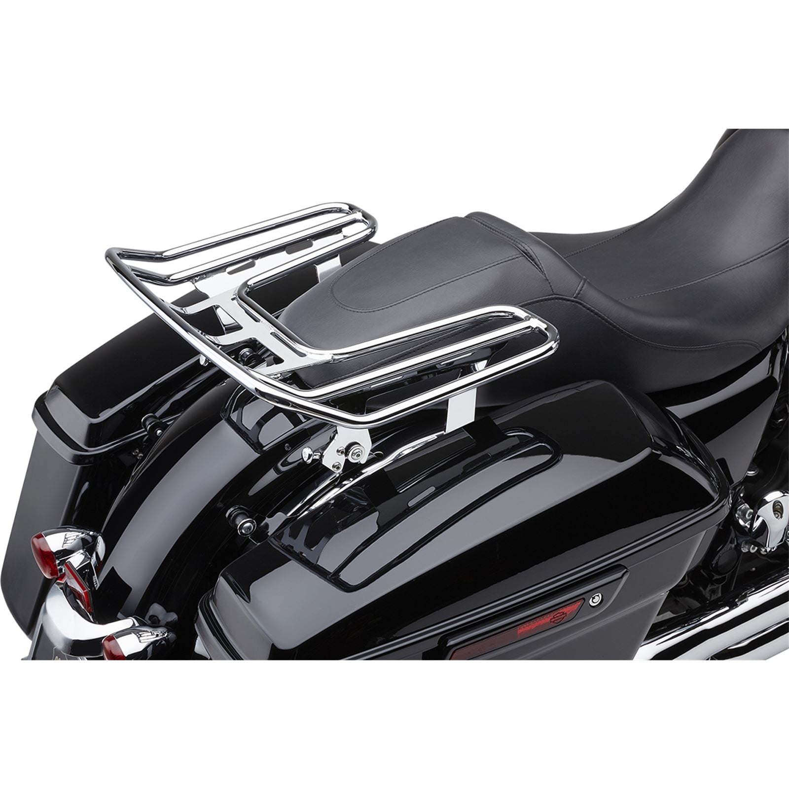 Cobra Detachable Wrap Around Rack for Harley-Davidson FLH - Chrome 602-2640_1055399