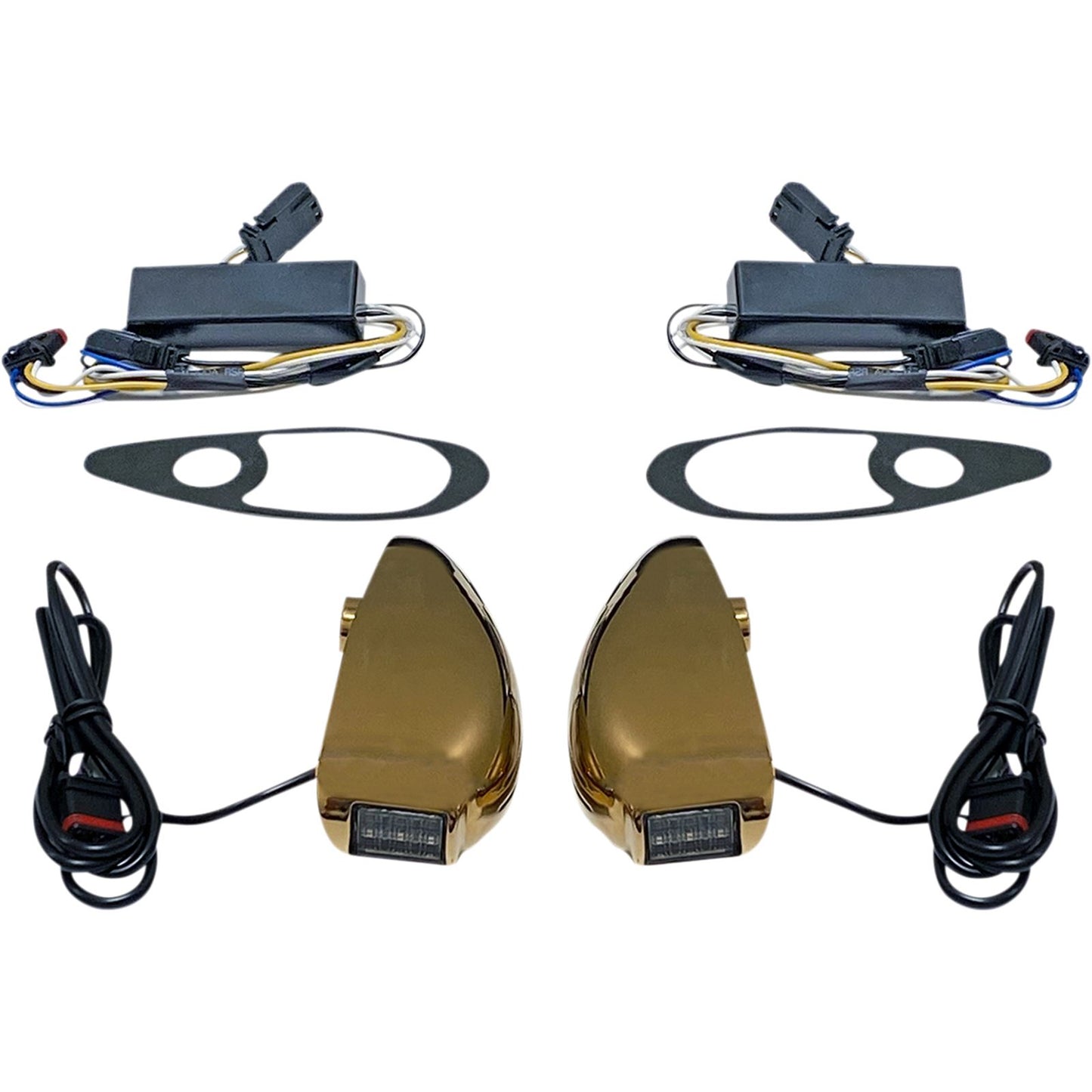 Custom Dynamics ProBEAM Turn Signals fits Harley-Davidson Road Glide - Gold PB-RG-TS-15-G_1055371