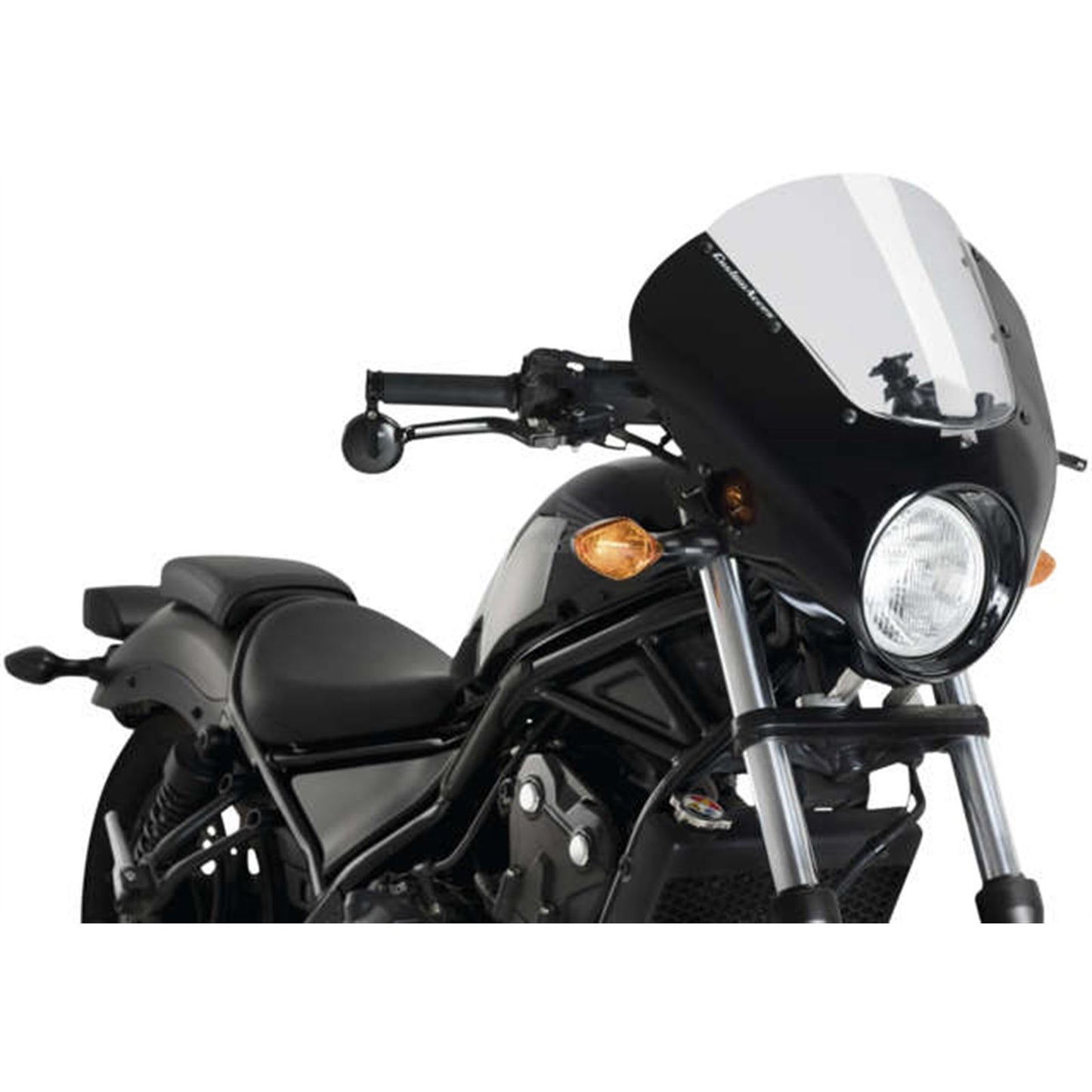 Puig Dark Night Semi-Fairing for Street Smoke - CMX300/500 '17-19 CUP0011H_994275