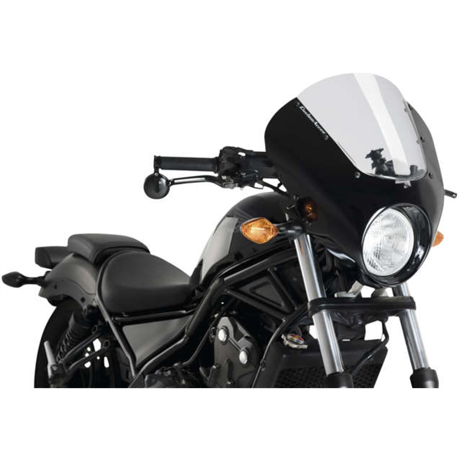 Puig Dark Night Semi-Fairing for Street Smoke - CMX300/500 '17-19 CUP0011H_994275