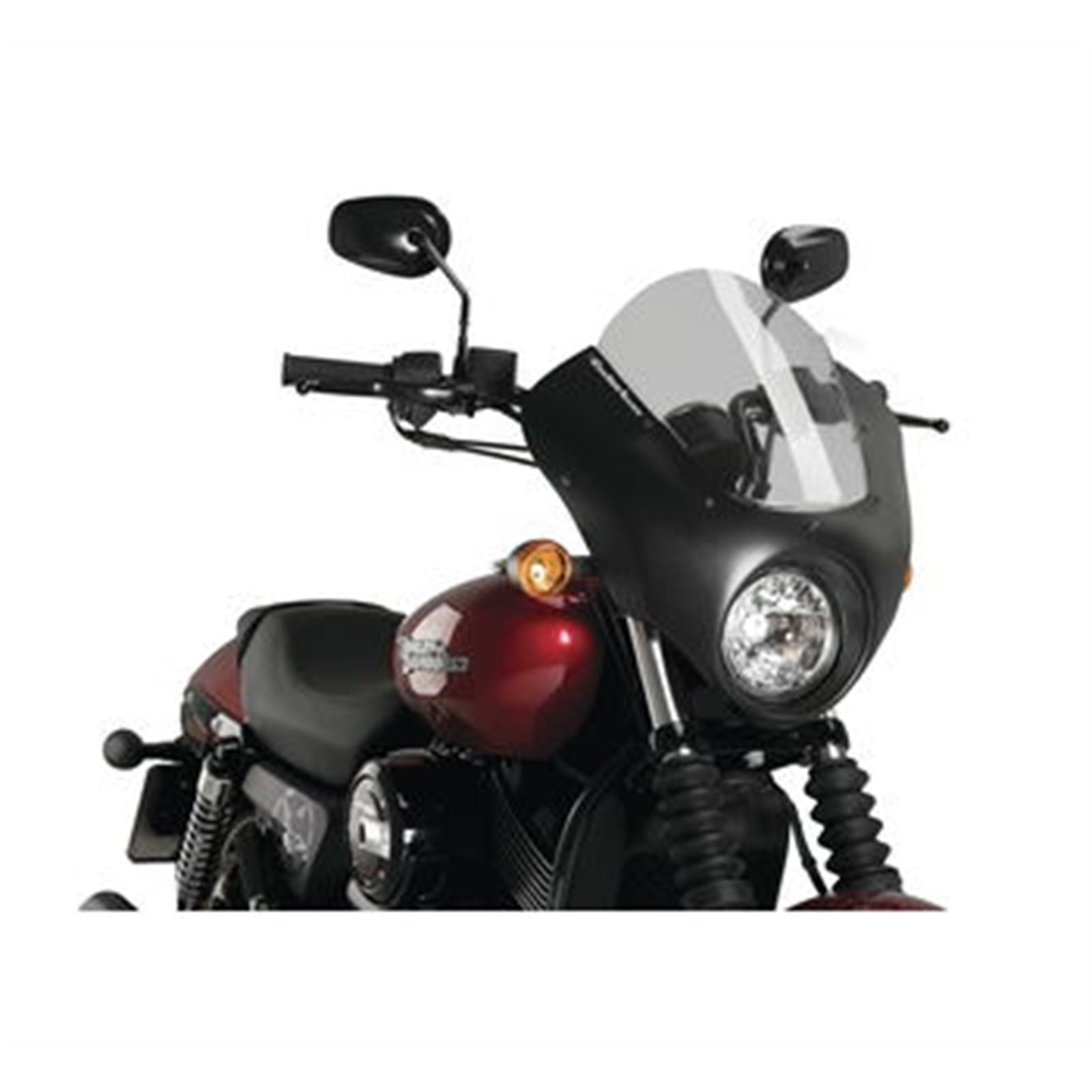 Puig Dark Night Semi-Fairing for V-Twin - Smoke - XG750 '15-21 CUP0016H_708470