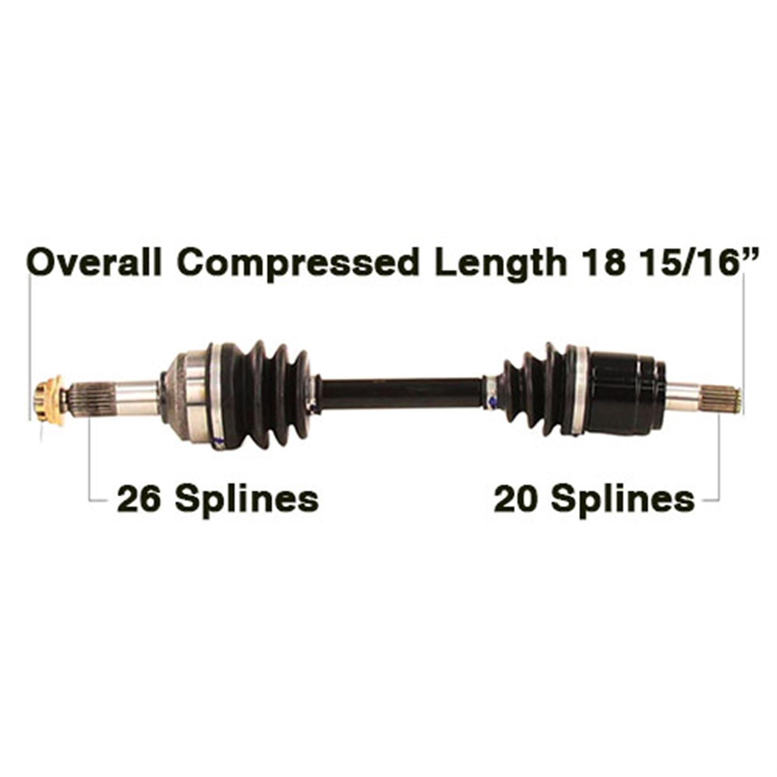 Tytaneum Replacement CV Axle for Honda [MPN: HON-7054]_728832