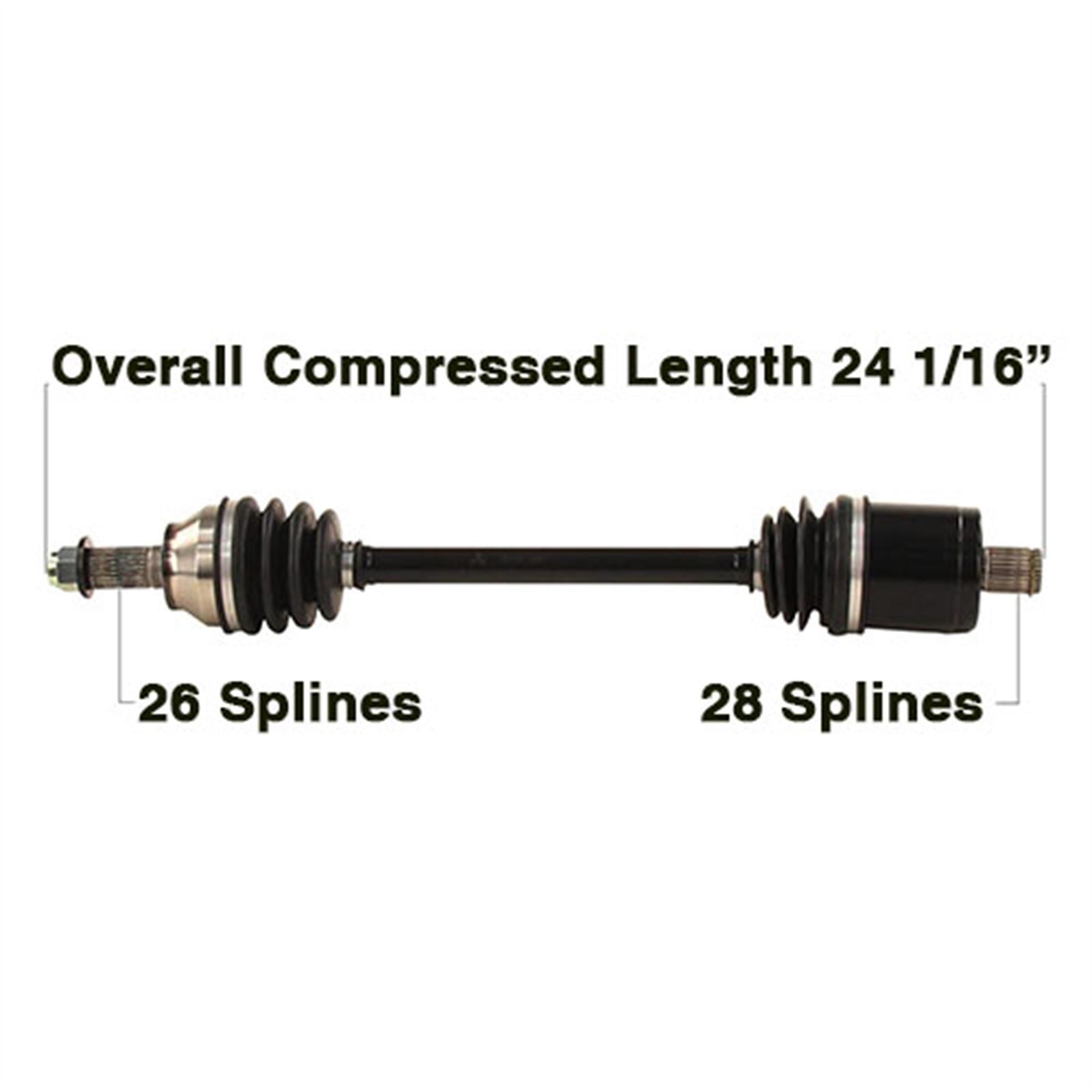 Tytaneum Replacement CV Axle for Polaris POL-7091_728834
