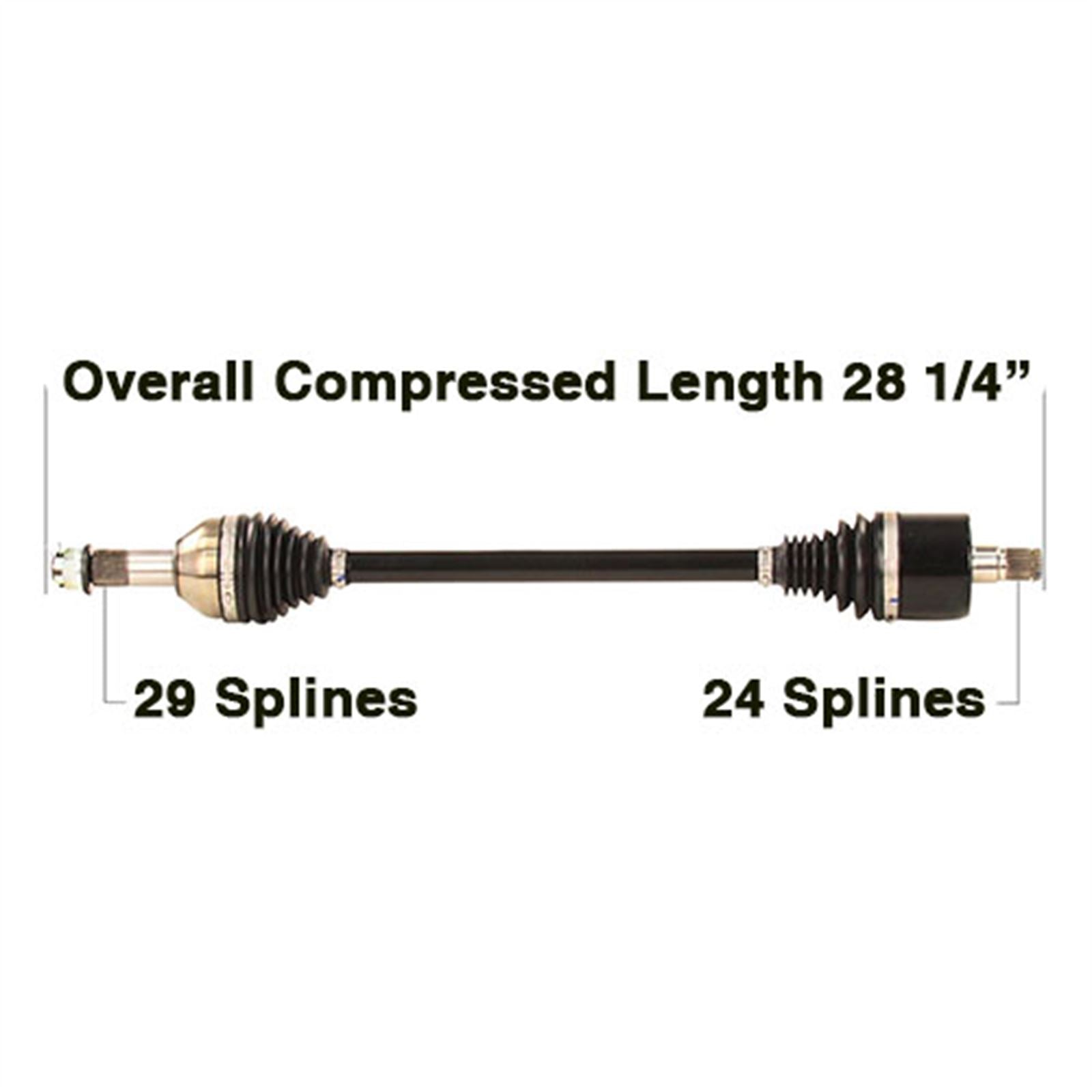 Tytaneum Heavy Duty CV Axle Replacement - Can-Am CAN-6078HD_728835