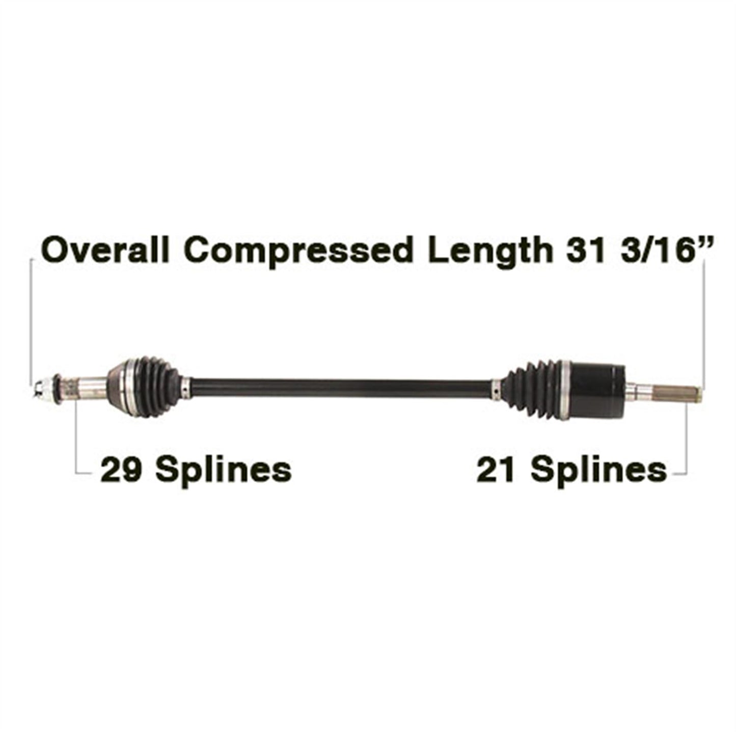 Tytaneum Heavy Duty CV Axle Replacement - Can-Am CAN-6084HD_728841