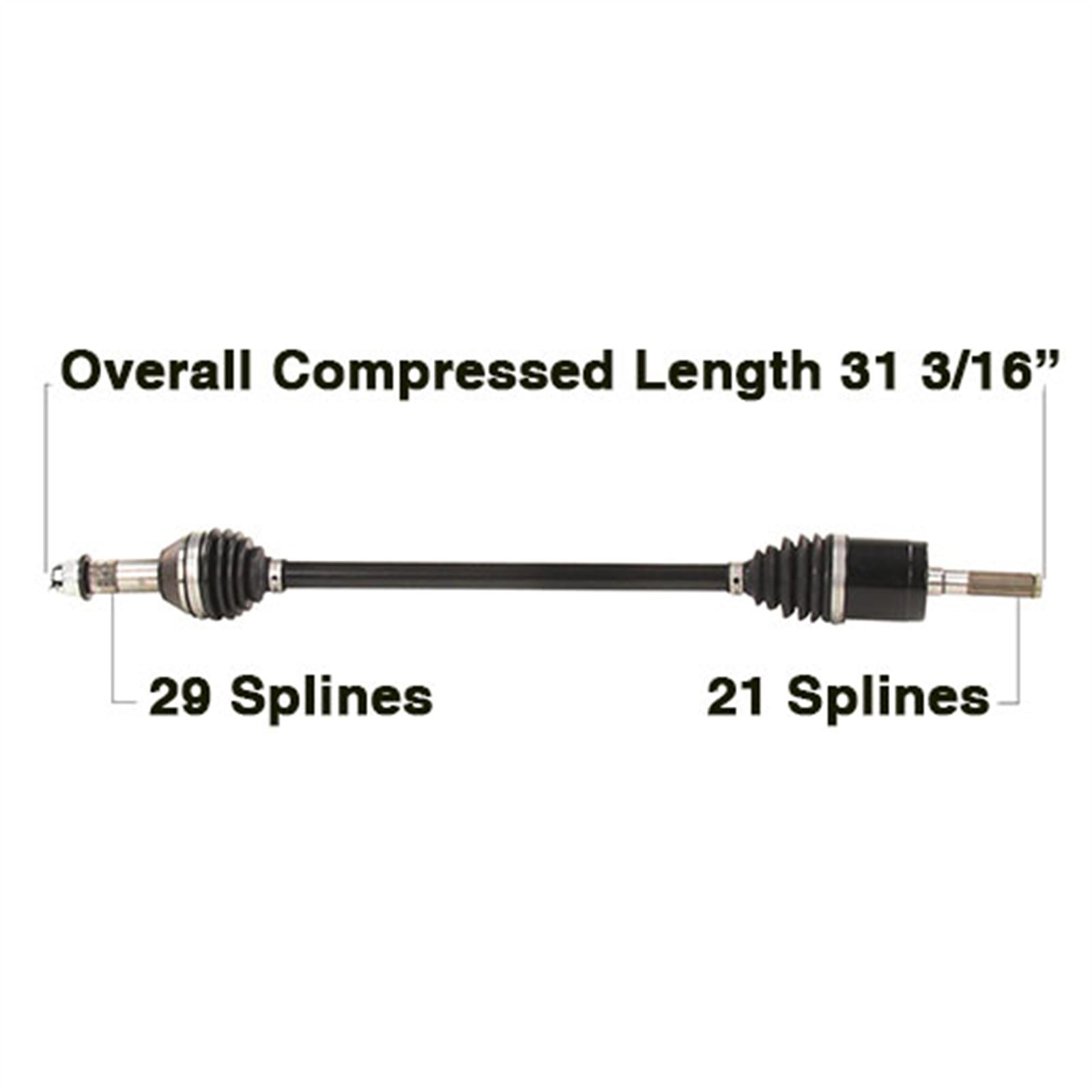 Tytaneum Heavy Duty CV Axle Replacement - Can-Am CAN-6084HD_728841