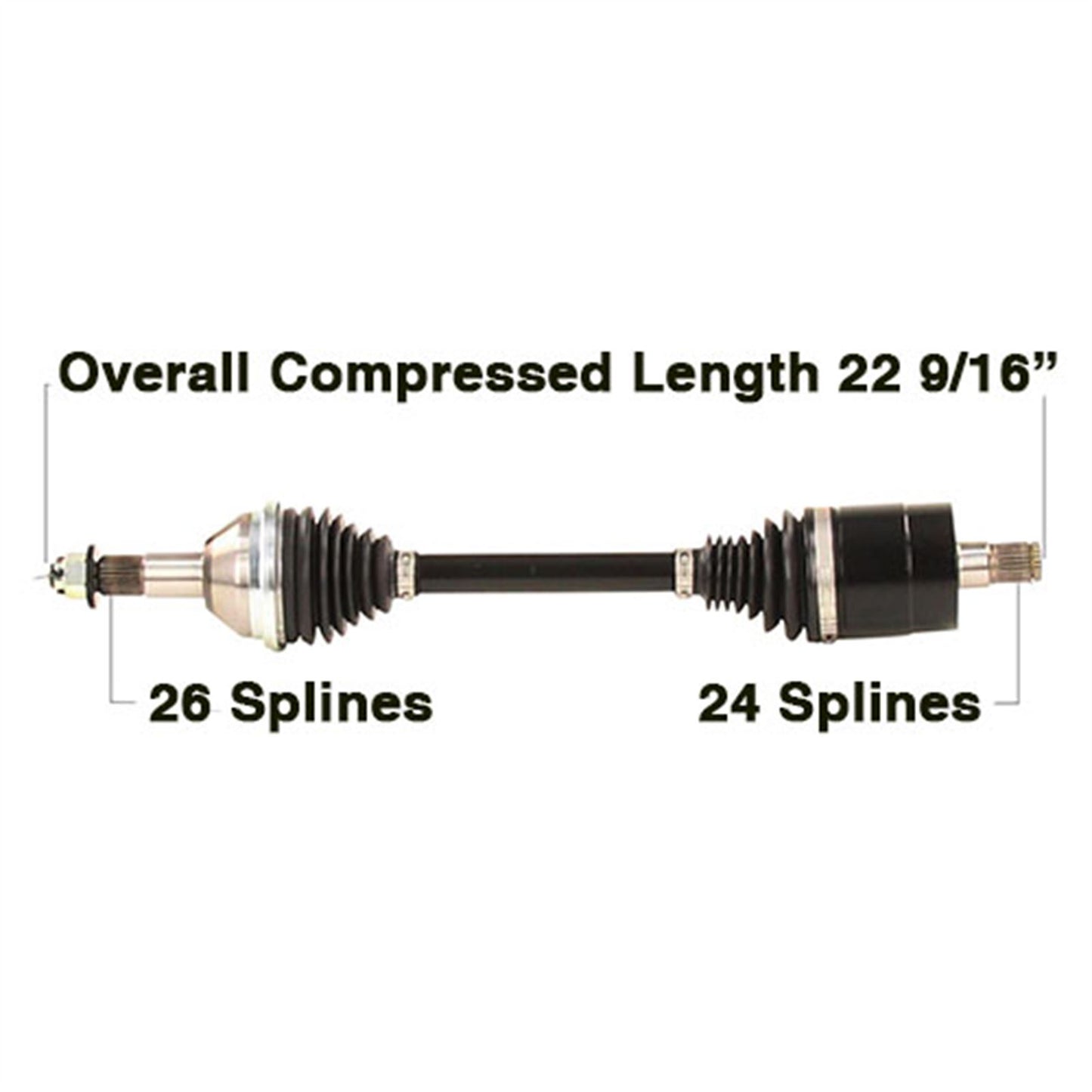 Tytaneum Heavy Duty CV Axle Replacement - Can-Am CAN-6091HD_728848