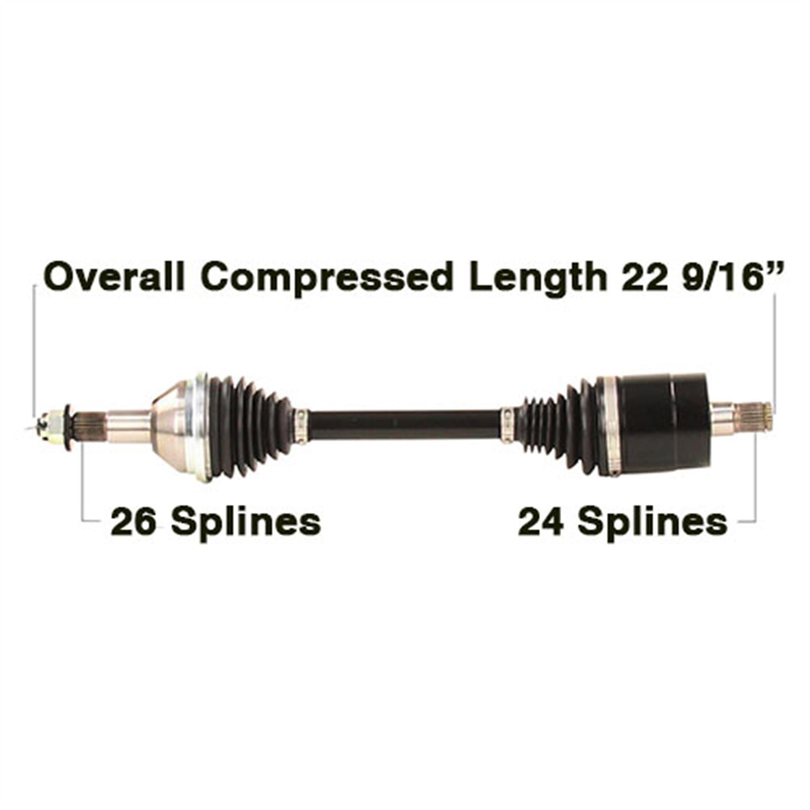 Tytaneum Heavy Duty CV Axle Replacement - Can-Am CAN-6091HD_728848