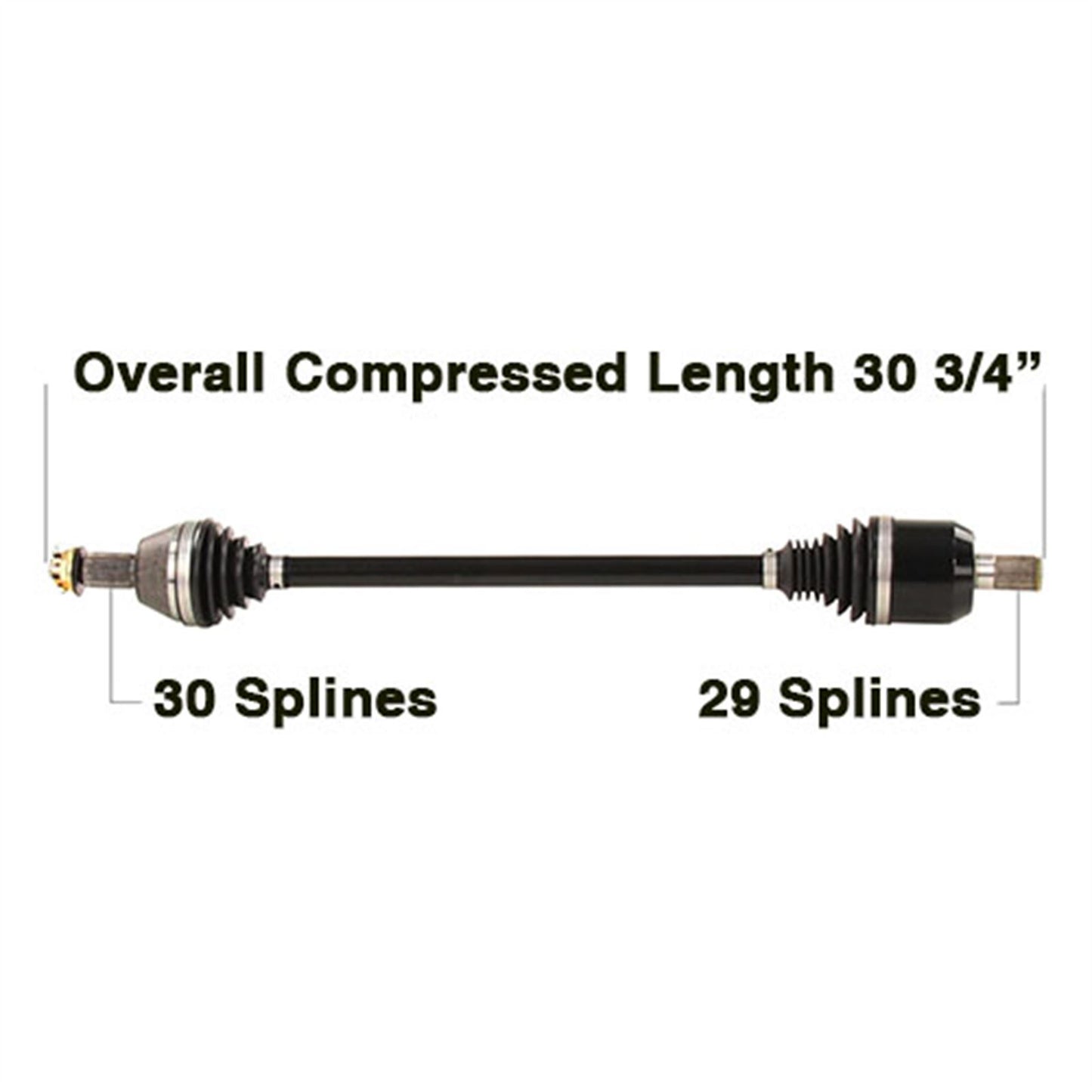 Tytaneum Heavy Duty CV Axle Replacement for Honda HON-6052HD_728851