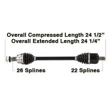 Tytaneum Heavy Duty CV Axle Replacement for Polaris POL-6090HD_728852