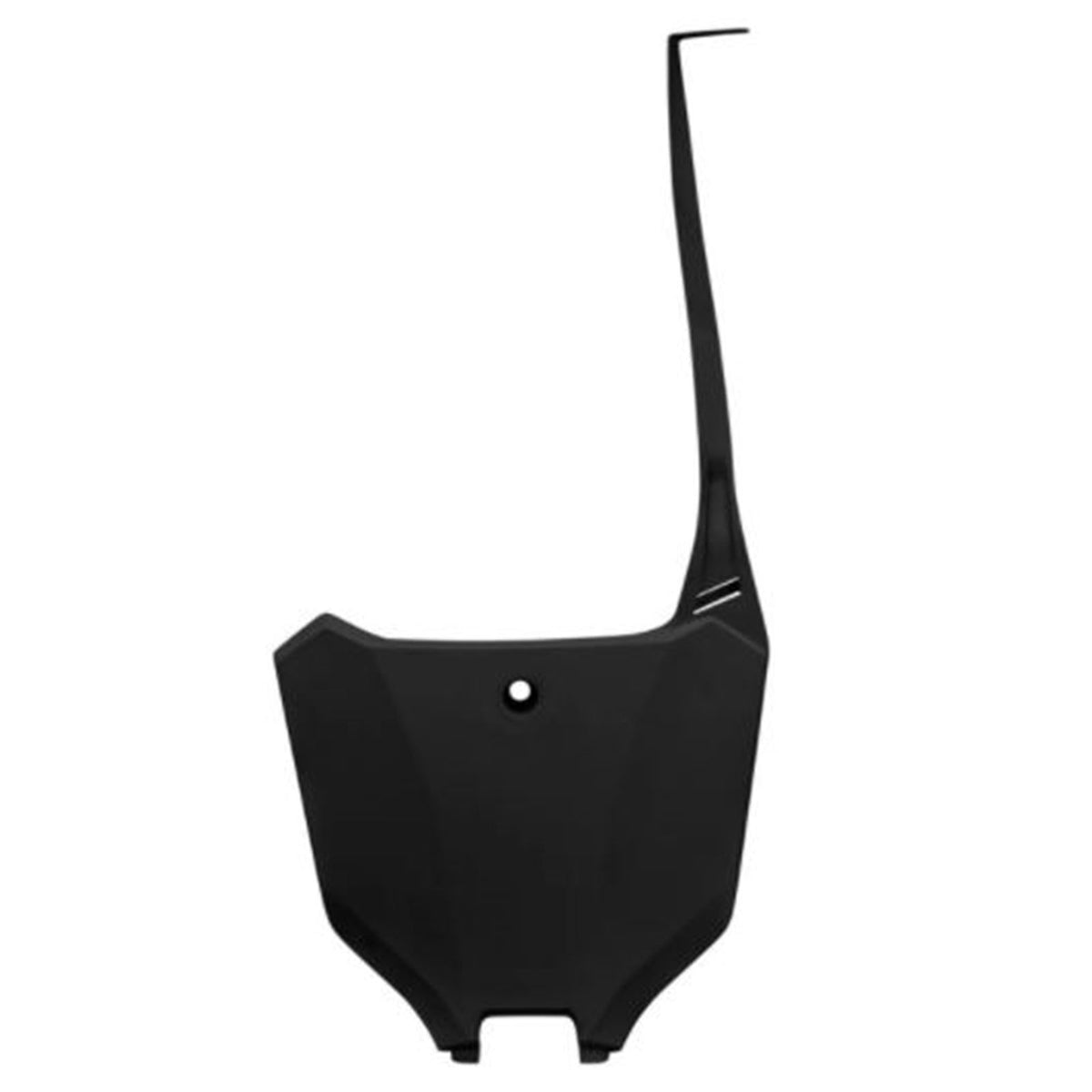 UFO Plastics Front Number Plate for Honda Black [MPN: HO05607-001]_869331