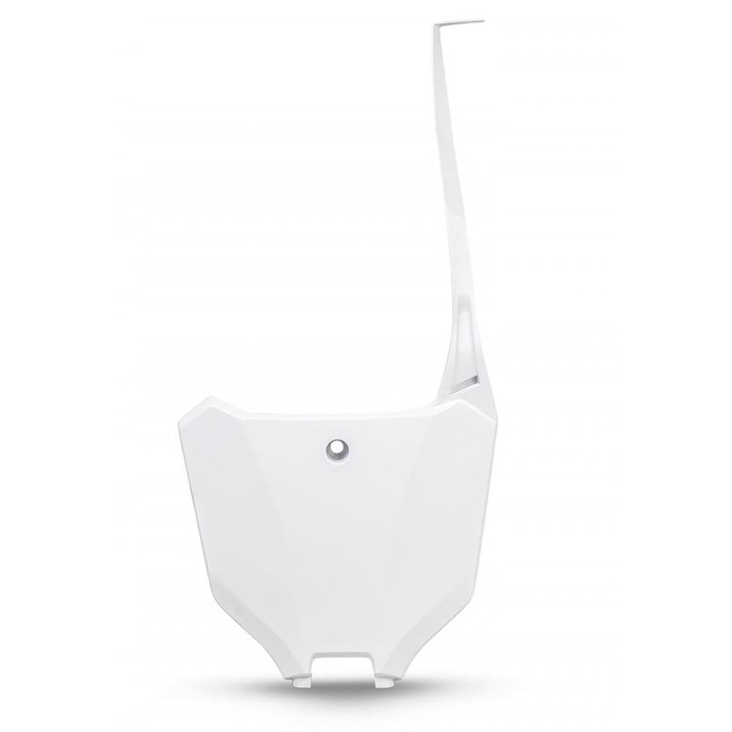 UFO Plastics Front Number Plate for Honda White [MPN: HO05607-041]_869332