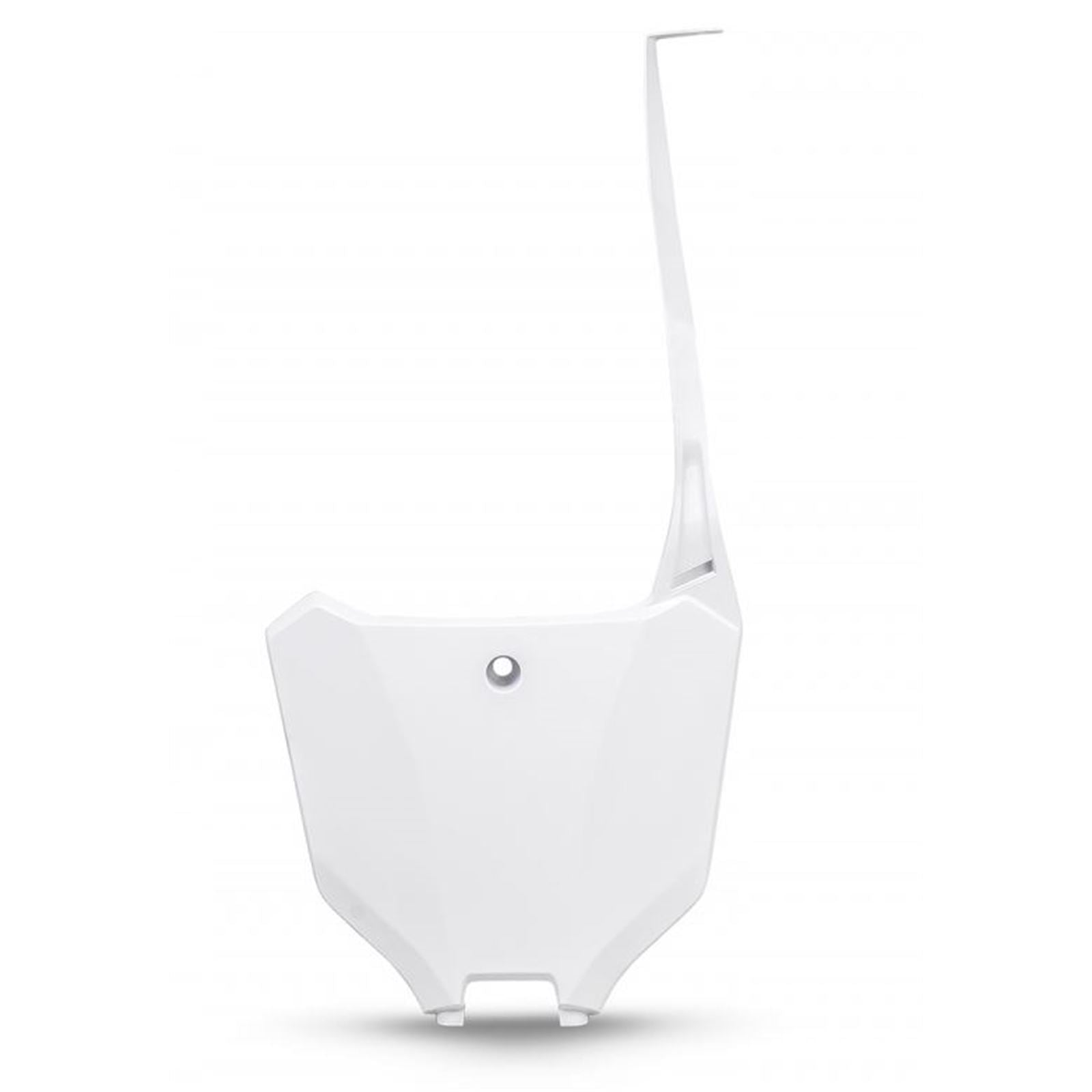 UFO Plastics Front Number Plate for Honda White [MPN: HO05607-041]_869332