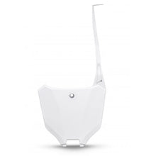 UFO Plastics Front Number Plate for Honda White [MPN: HO05607-041]_869332