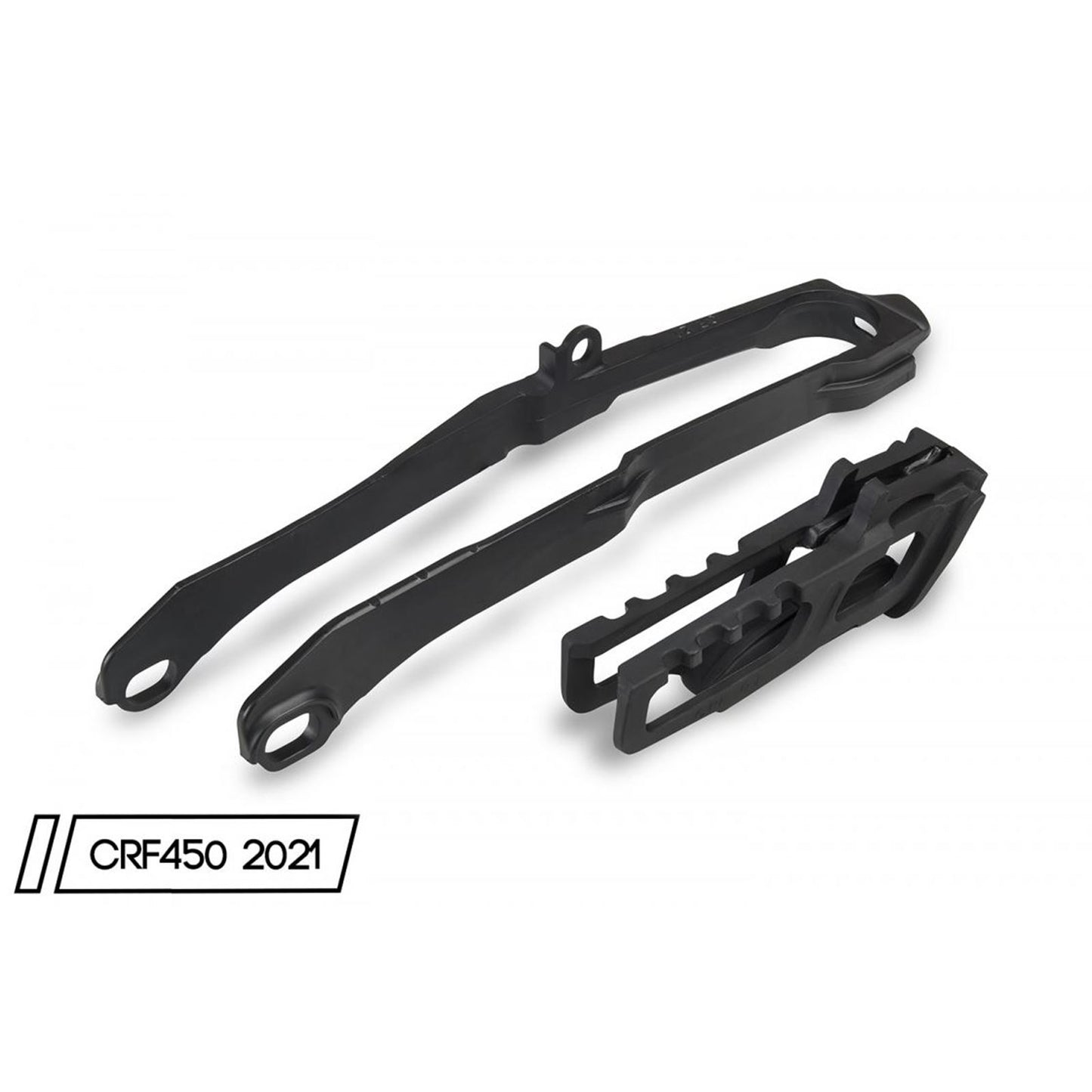 UFO Plastics Chain Guide and Slider Kit - Black [MPN: HO05611-001]_869334