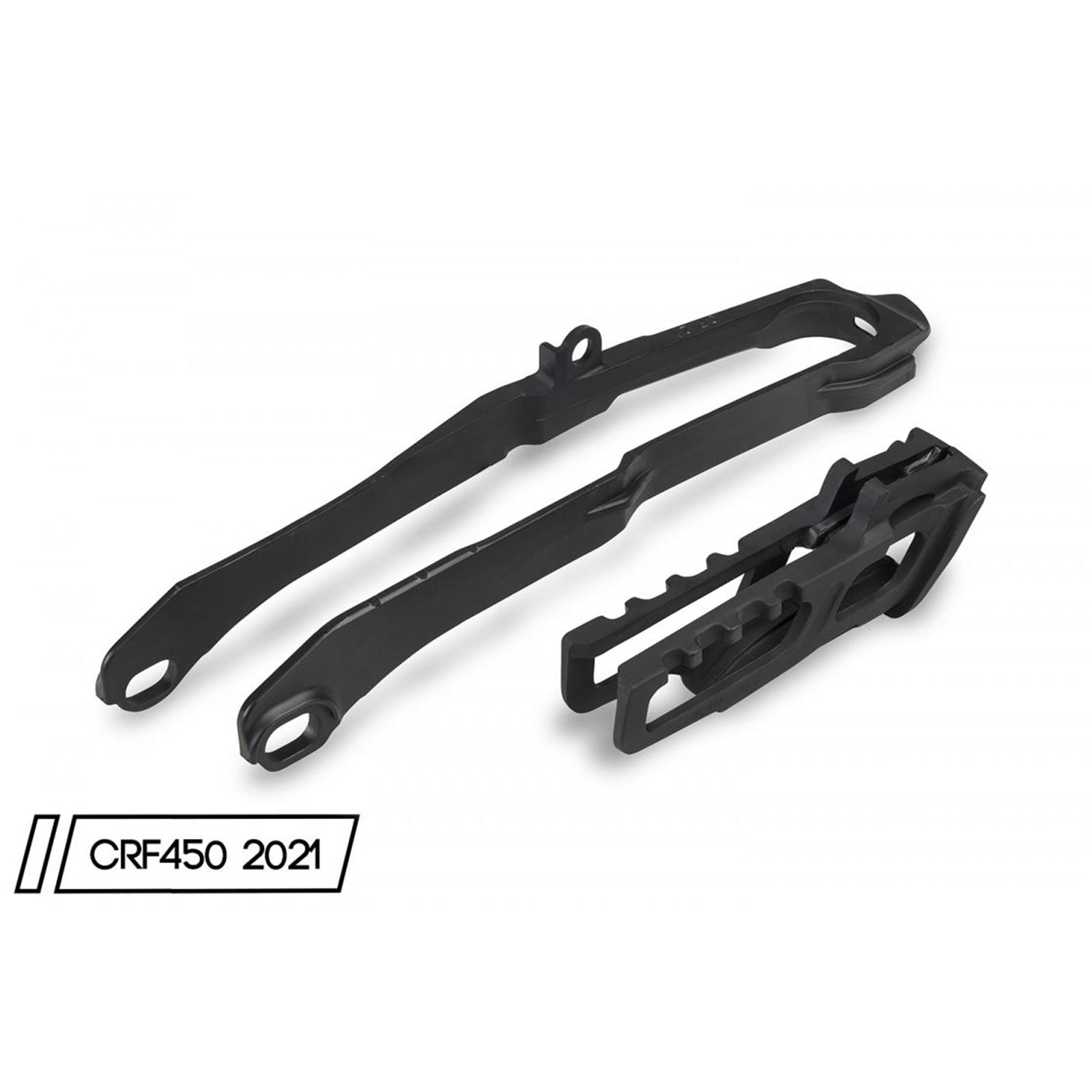 UFO Plastics Chain Guide and Slider Kit - Black [MPN: HO05611-001]_869334