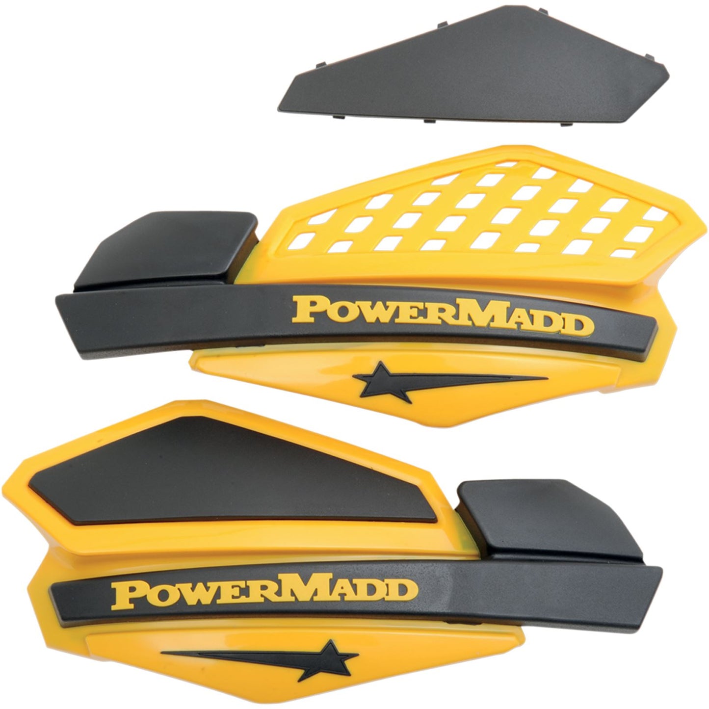 Powermadd Star Series Handguards - Yellow/Black 34201_503334