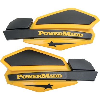 Powermadd Star Series Handguards - Yellow/Black 34201_503335