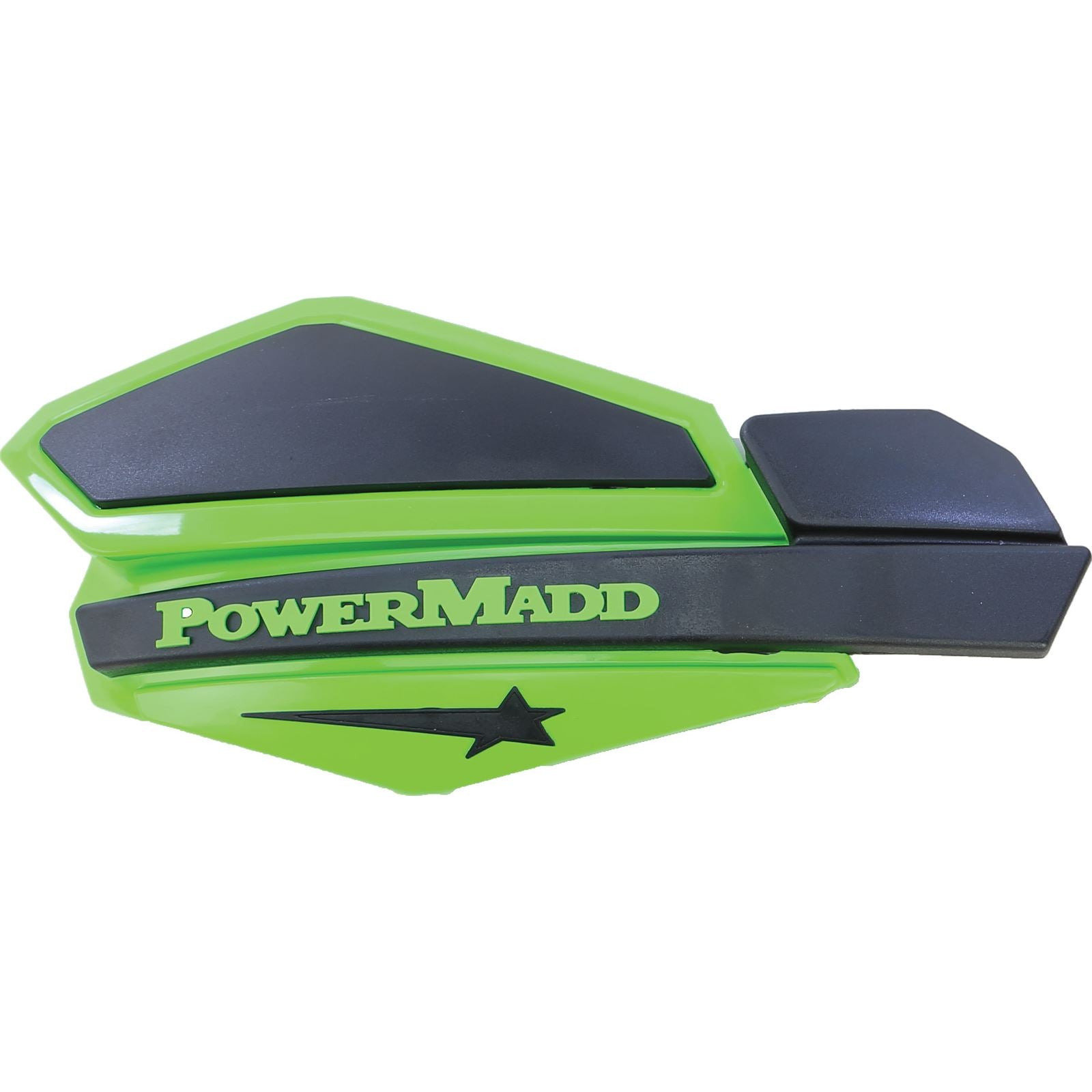 Powermadd Star Series Handguards - Green/Black 34203_194492