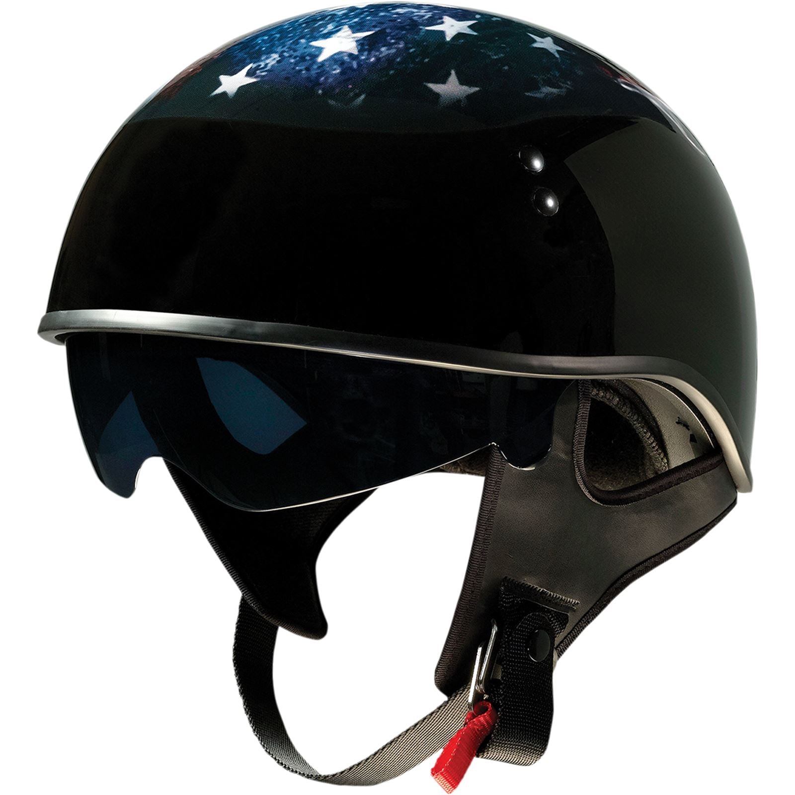 Vagrant Helmet - USA Skull - Black - 2XL_1016409