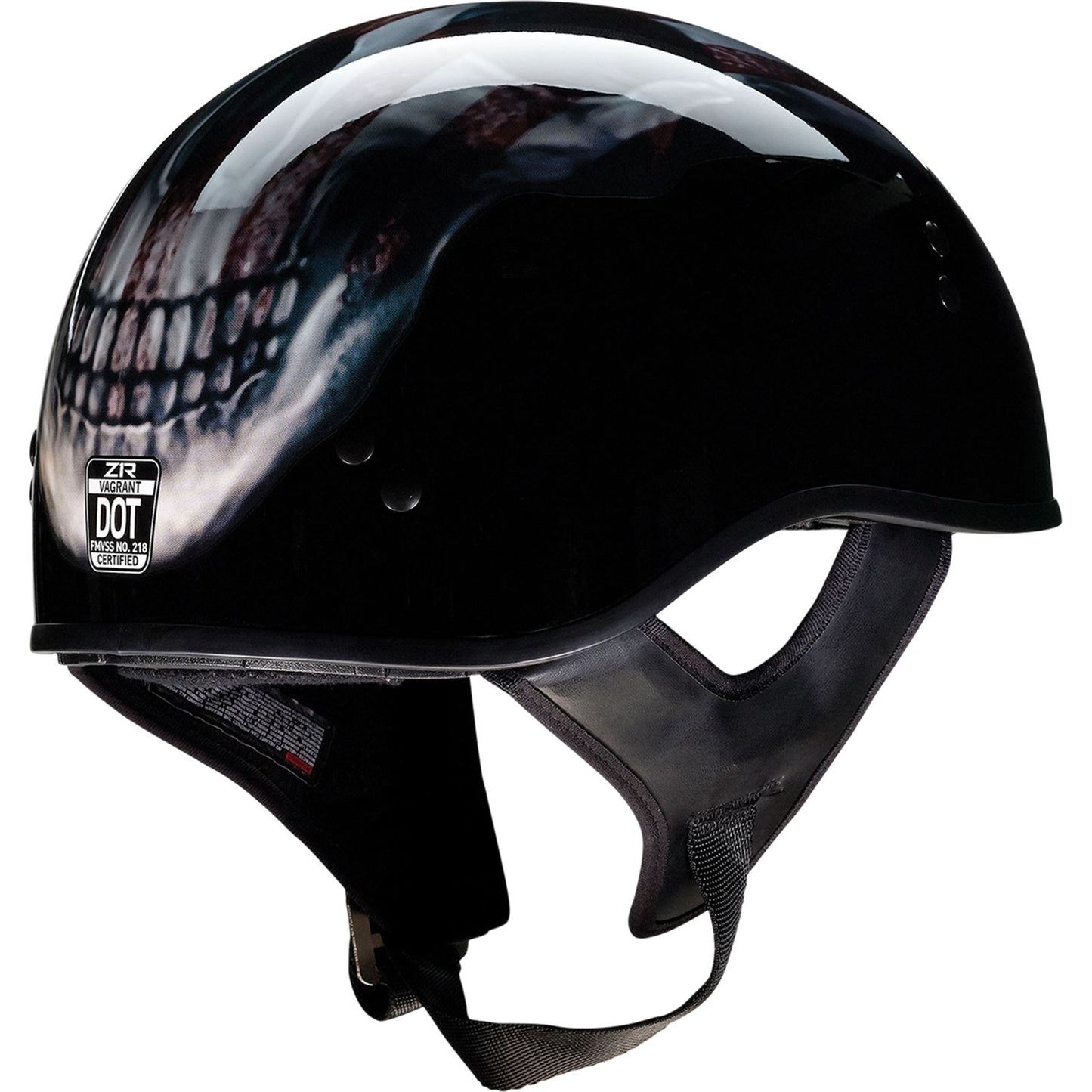 Vagrant Helmet - USA Skull - Black - 2XL_1016363