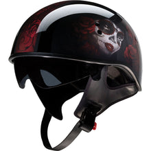 Z1R Vagrant Helmet - Red Catrina - Black/Red - Large 0103-1316_1016411