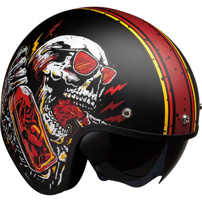 Saturn Helmet - Devil Made Me - Black/Red - Small_1016413
