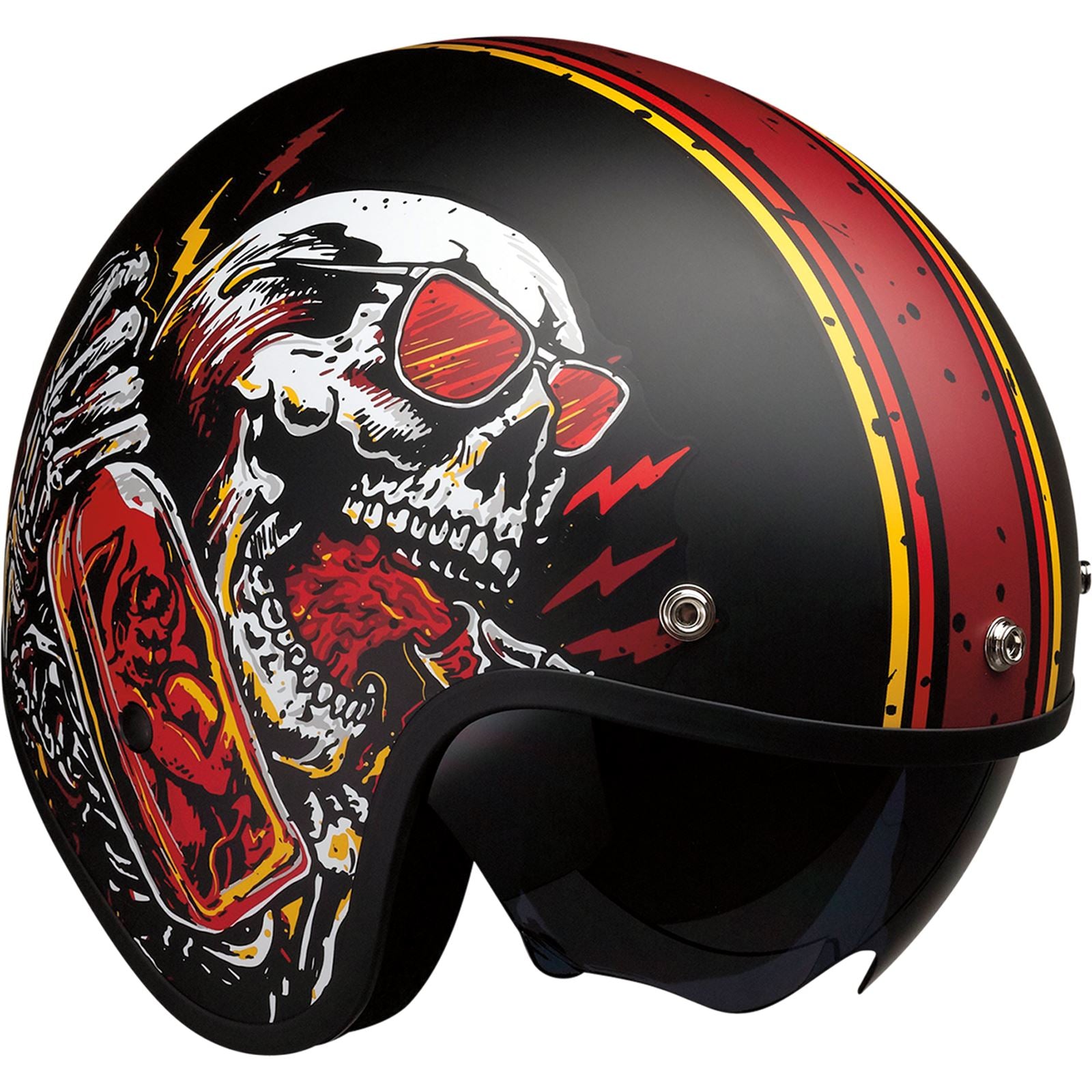 Saturn Helmet - Devil Made Me - Black/Red - XL_1016496