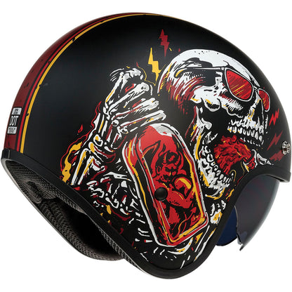 Saturn Helmet - Devil Made Me - Black/Red - XL_1016497