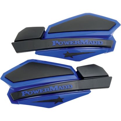 Powermadd Star Series Handguards - Blue/Black 34204_503339