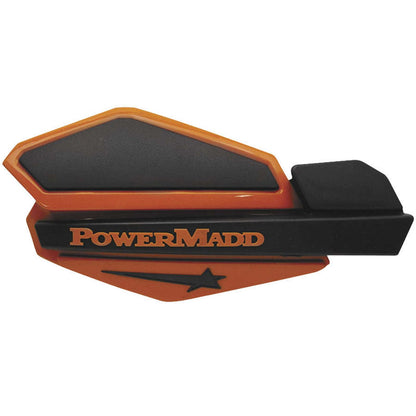 Powermadd Star Series Handguards - Orange/Black 34205_194495