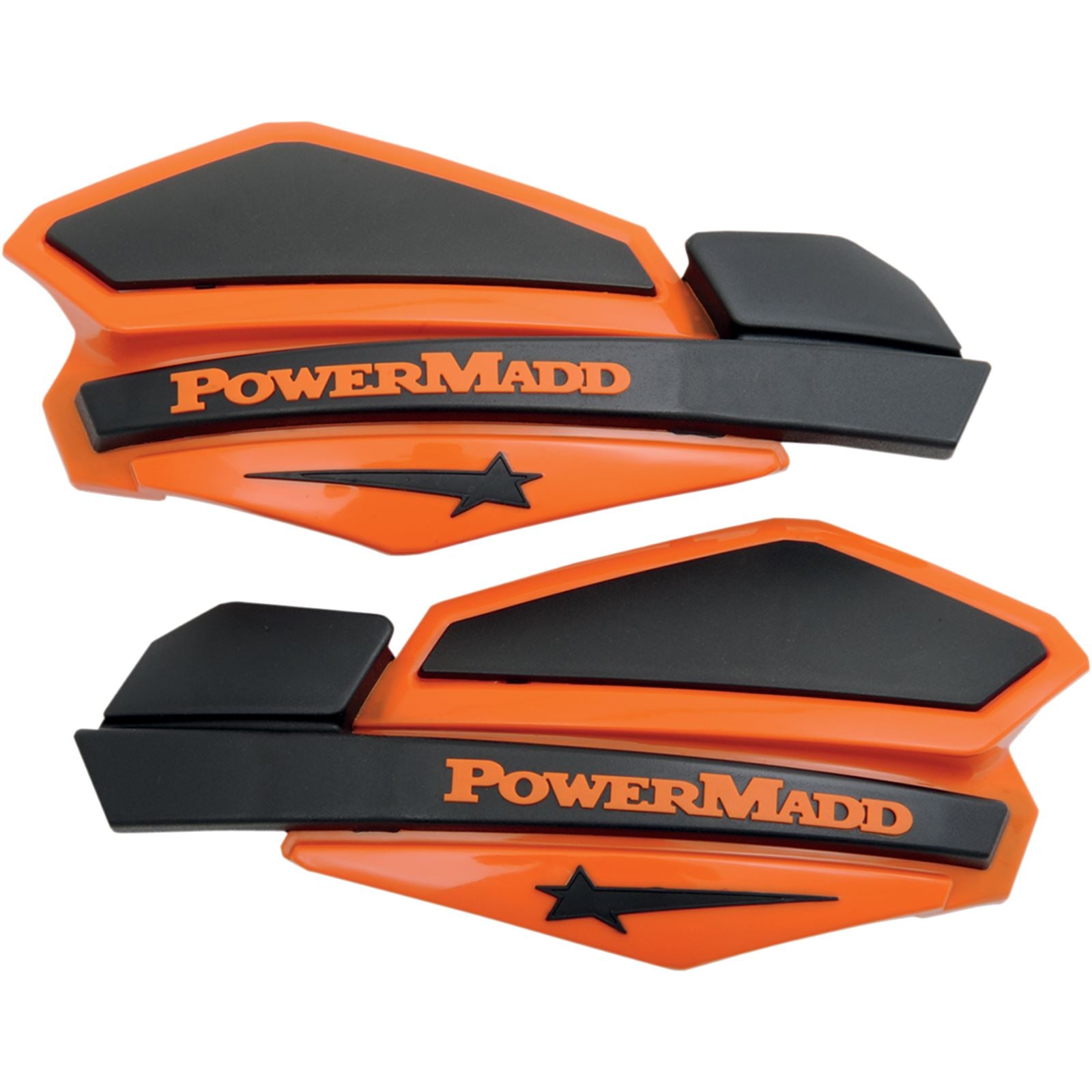 Powermadd Star Series Handguards - Orange/Black 34205_503187