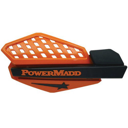 Powermadd Star Series Handguards - Orange/Black 34205_590826