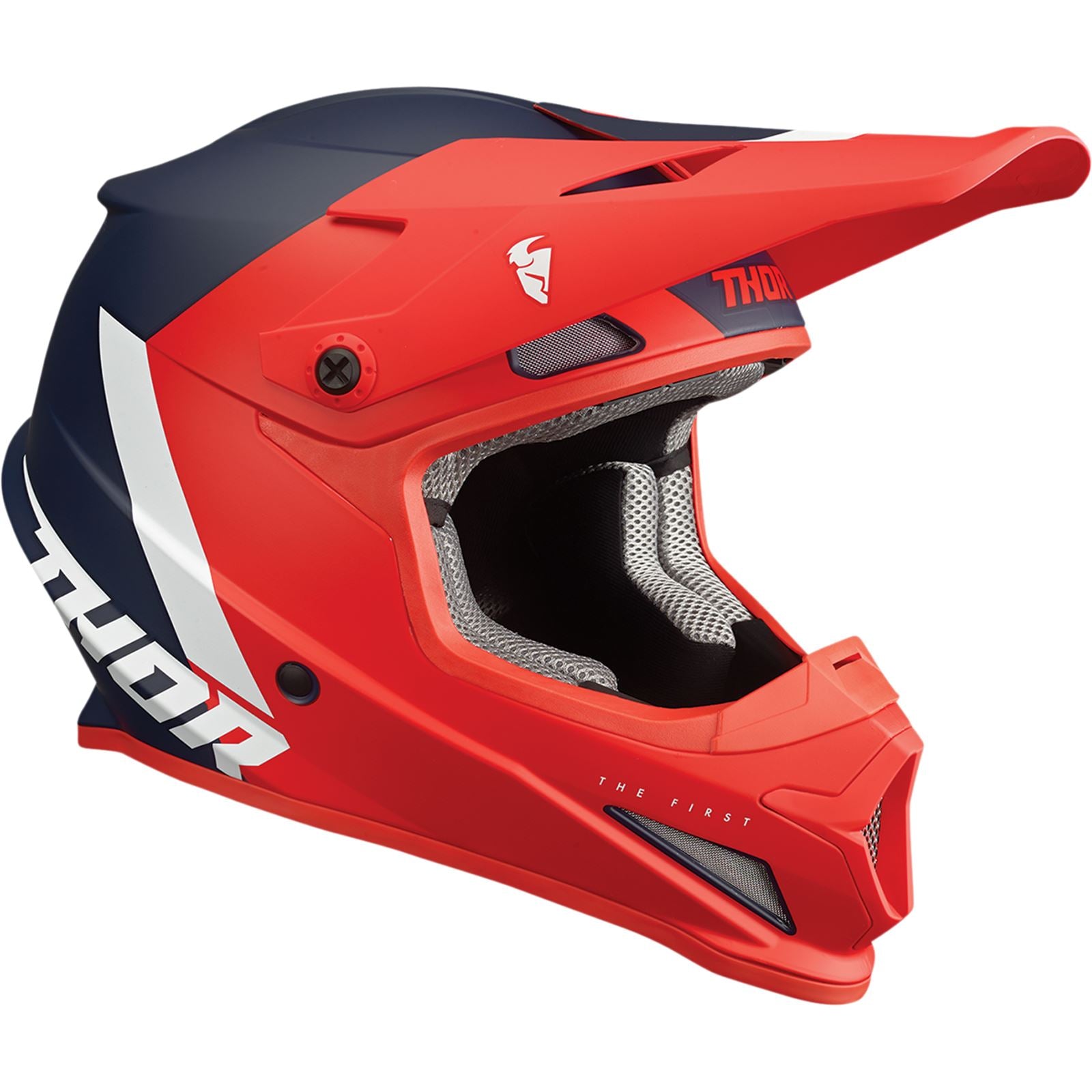 Thor Sector Helmet - Chev - Red/Navy - XS [MPN: 0110-7320]_1010775