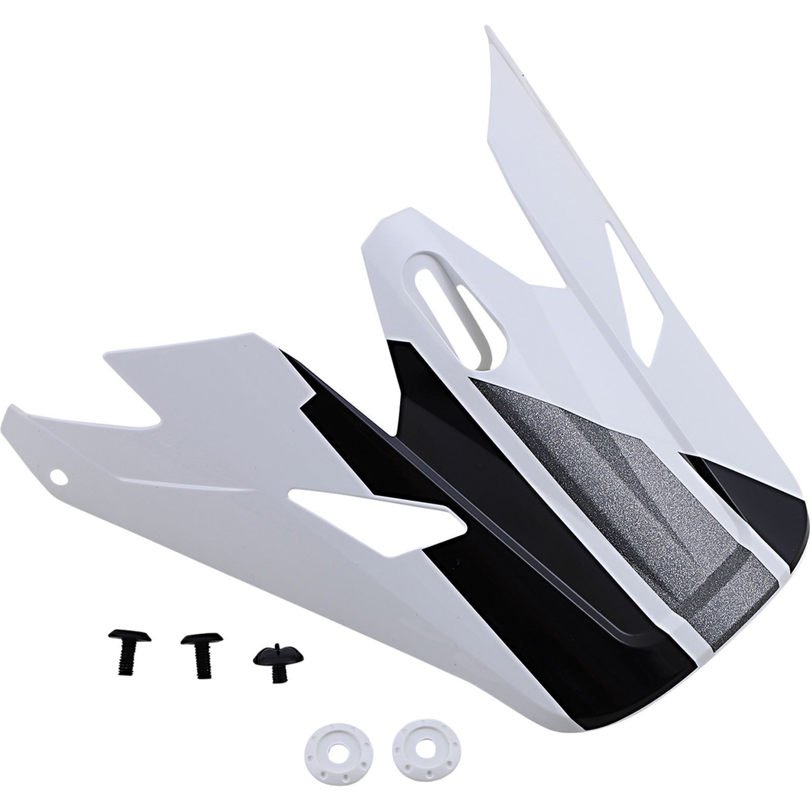 Z1R Rise Visor - Evac - Gloss White/Black/Gray 0132-1396_1017974