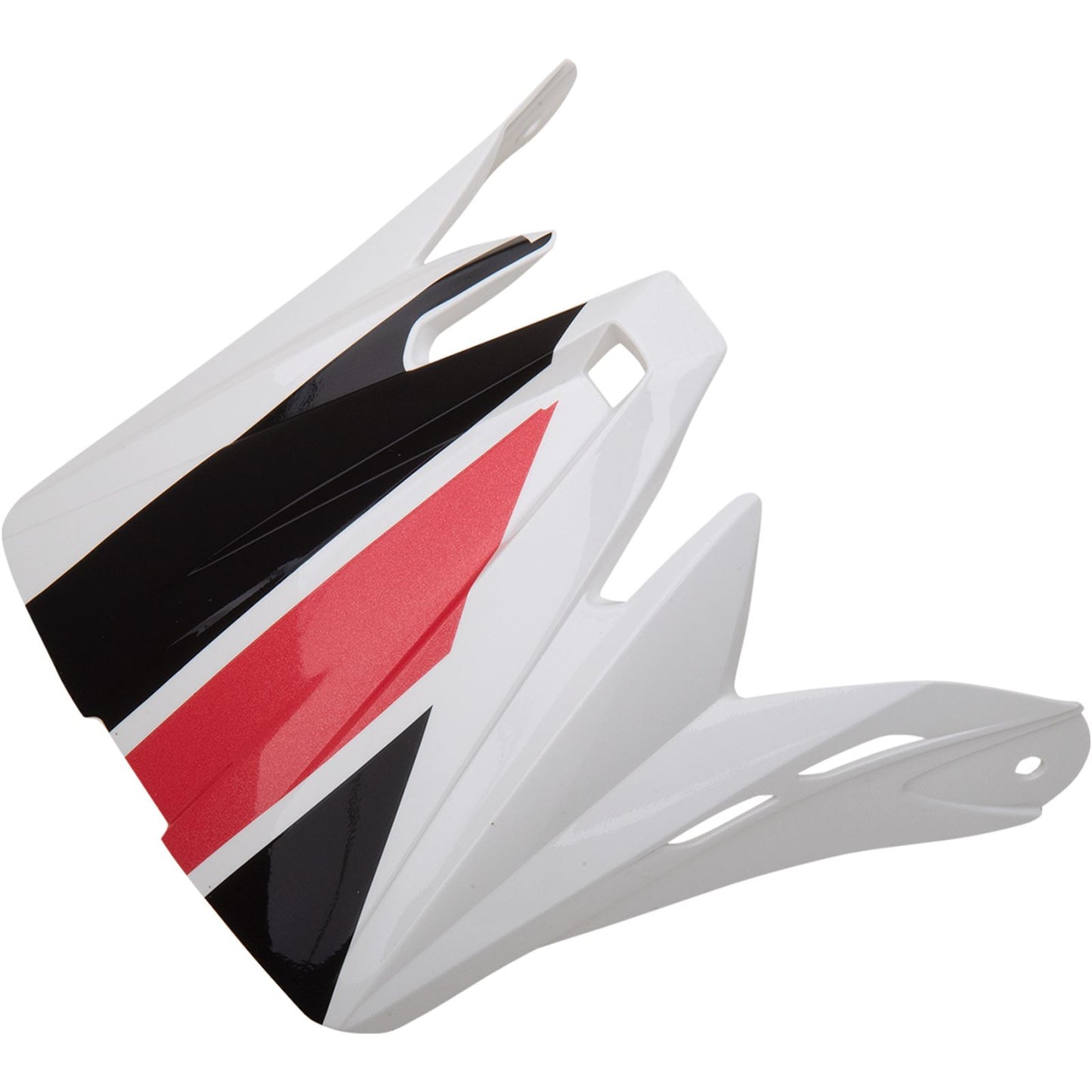 Z1R Rise Visor Kit - Child - Evac - Gloss White/Black/Red 0132-1407_1012364