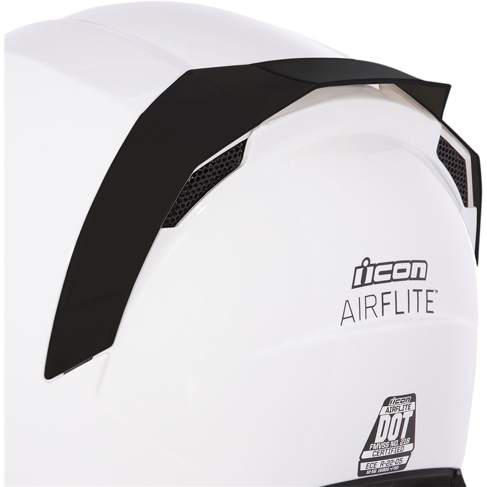 Icon Airflite™ Rear Spoiler - Rubatone Black 0133-1265_1018108