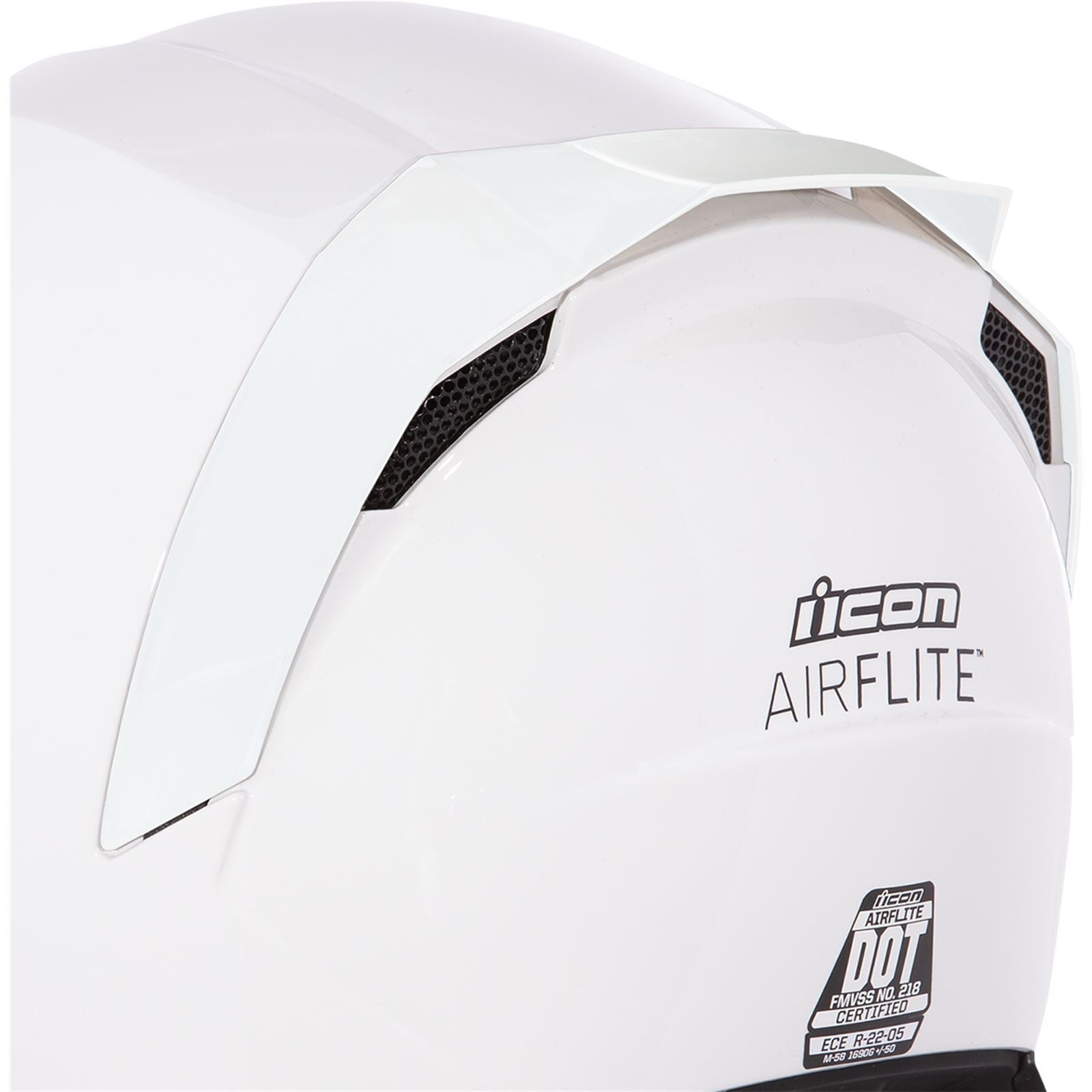 Icon Airflite™ Rear Spoiler - Rubatone White 0133-1268_1018086