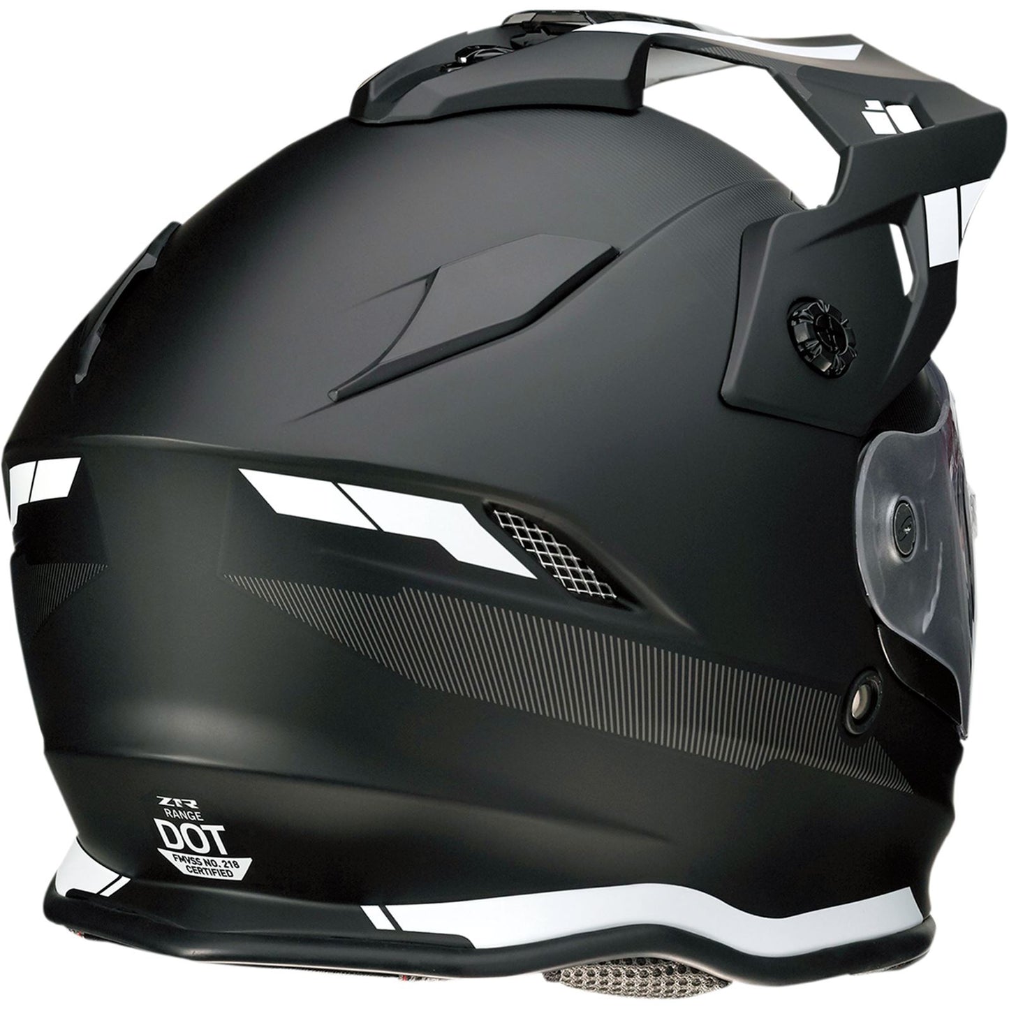 Z1R Range Helmet - Uptake - Black/White - XL 0140-0011_1012451