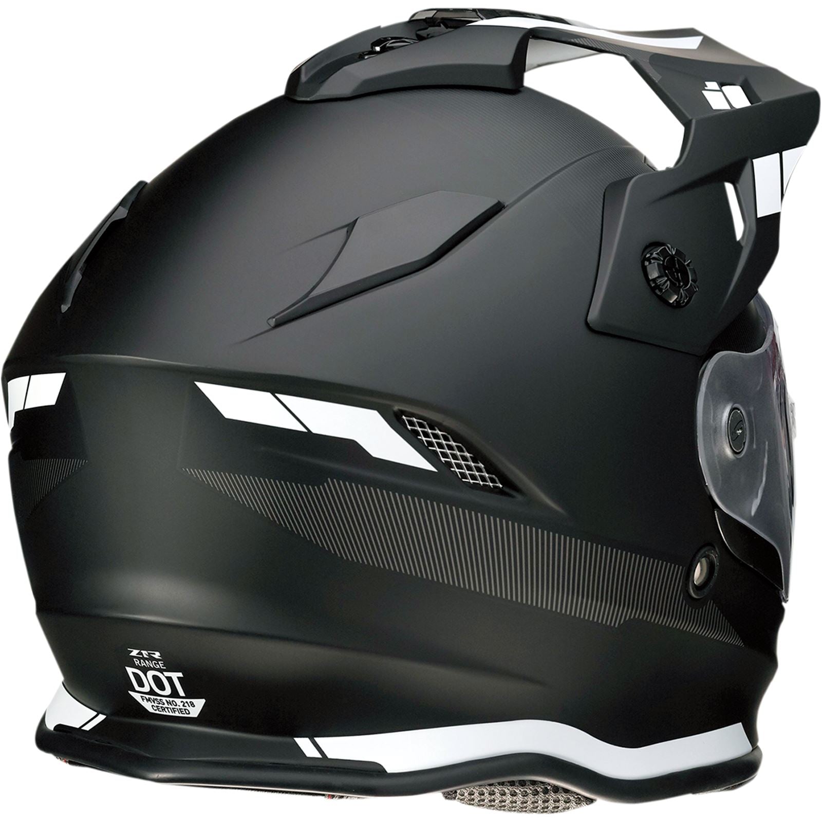 Z1R Range Helmet - Uptake - Black/White - 2XL 0140-0012_1012454