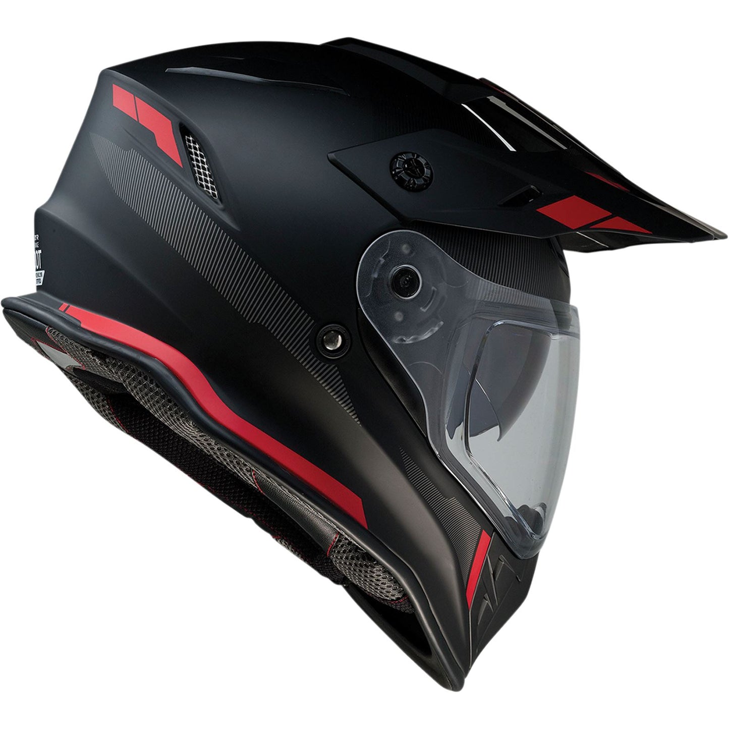 Z1R Range Helmet - Uptake - Black/Red - Small 0140-0014_1018239