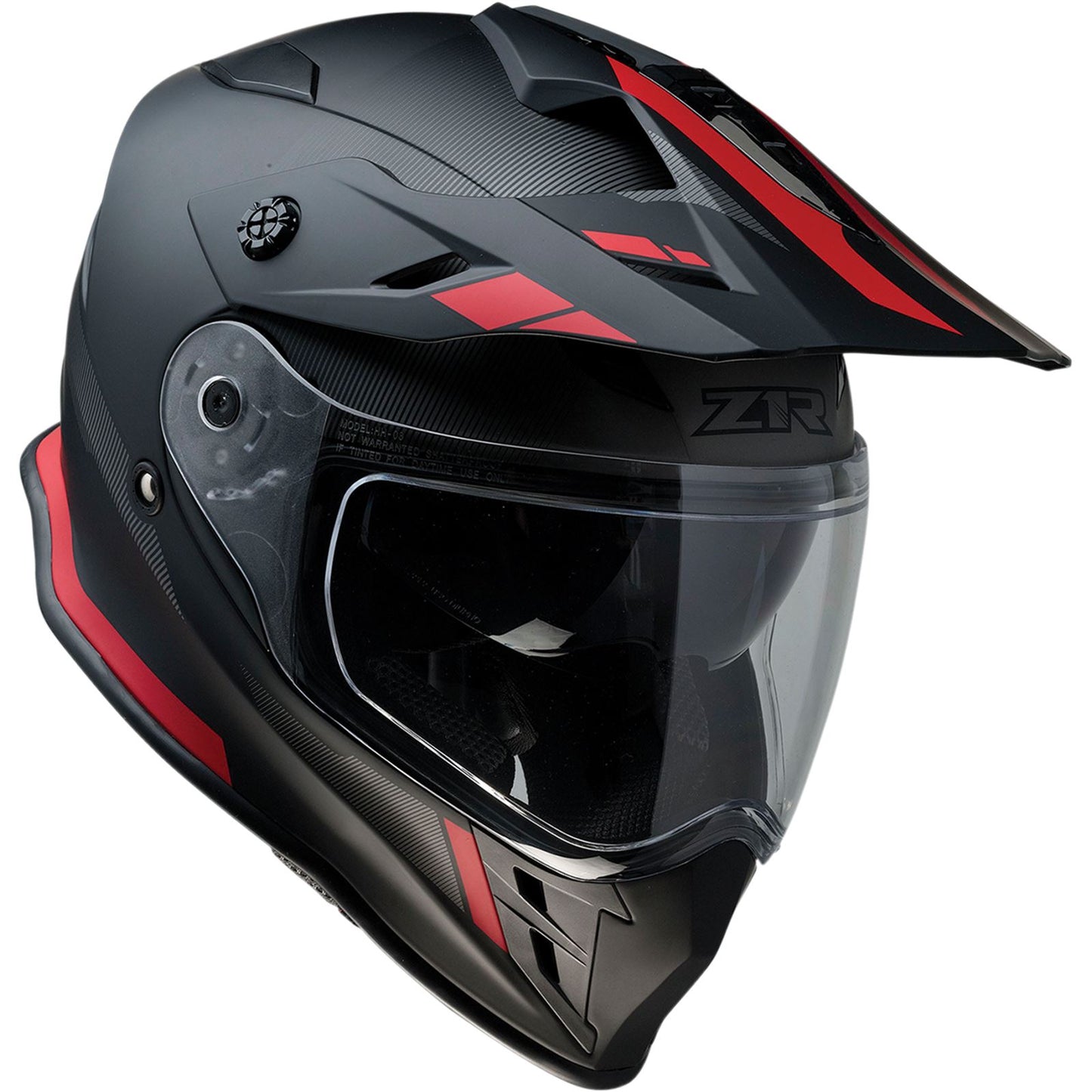 Z1R Range Helmet - Uptake - Black/Red - Small 0140-0014_1018241