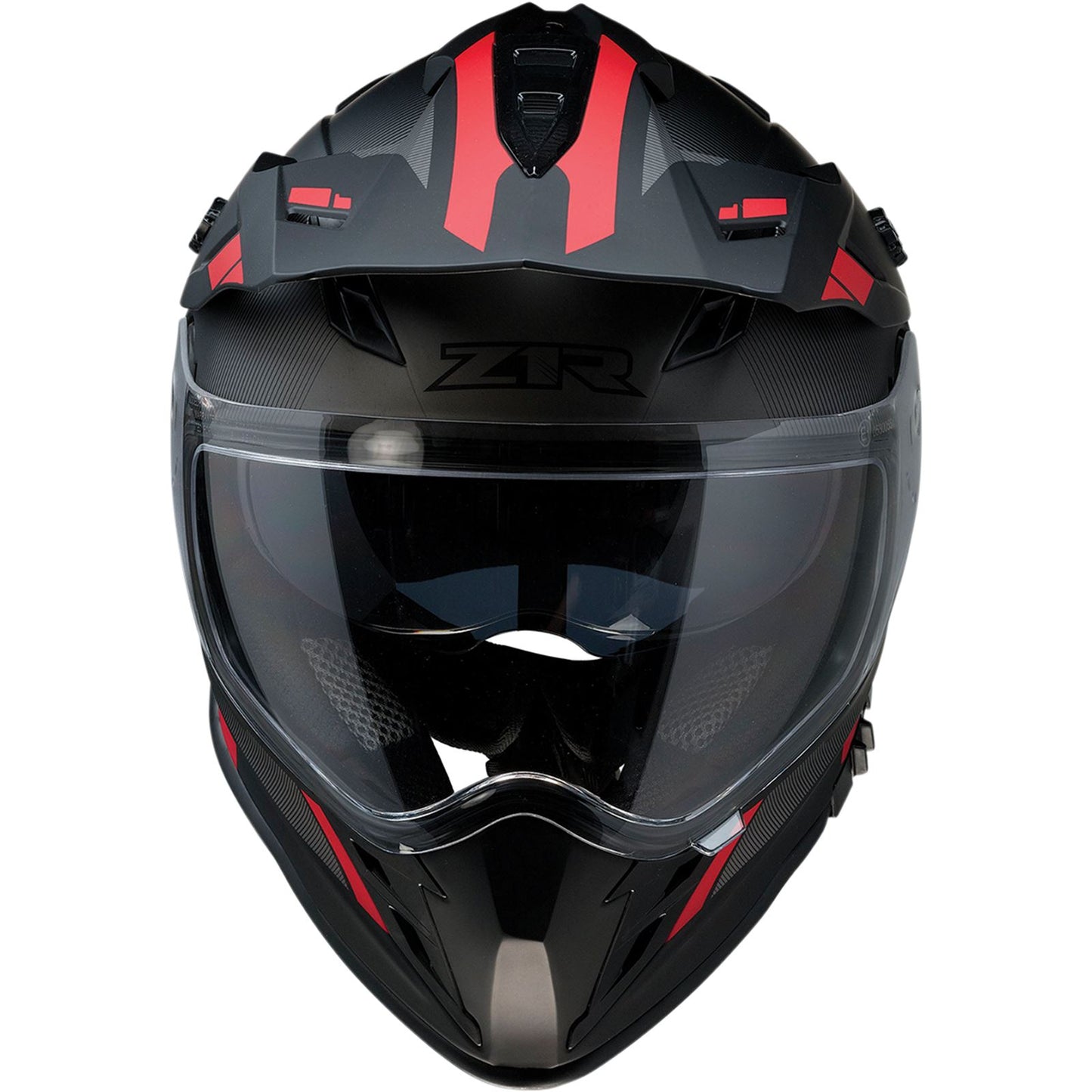 Z1R Range Helmet - Uptake - Black/Red - Medium 0140-0015_1018248