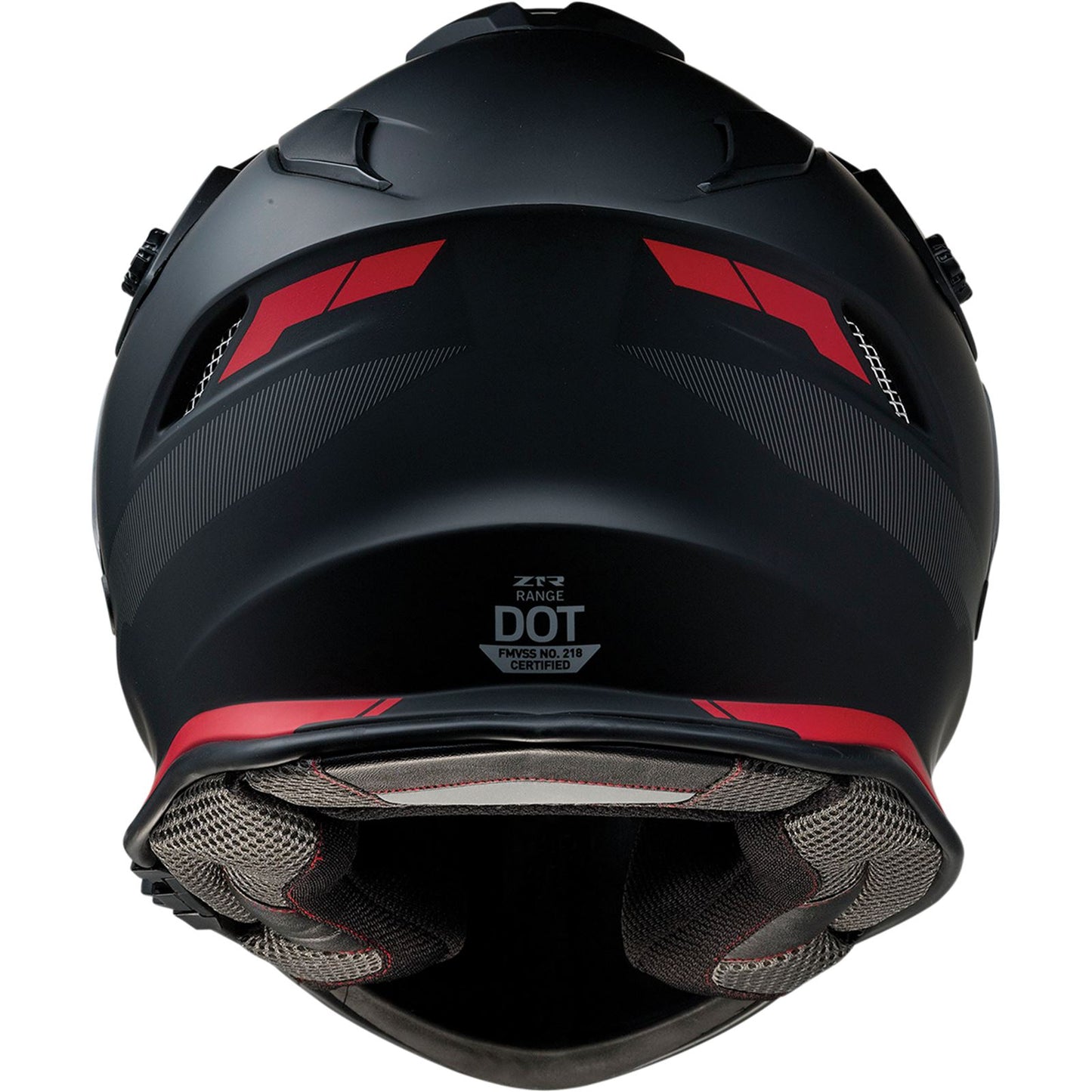 Z1R Range Helmet - Uptake - Black/Red - Large 0140-0016_1018252