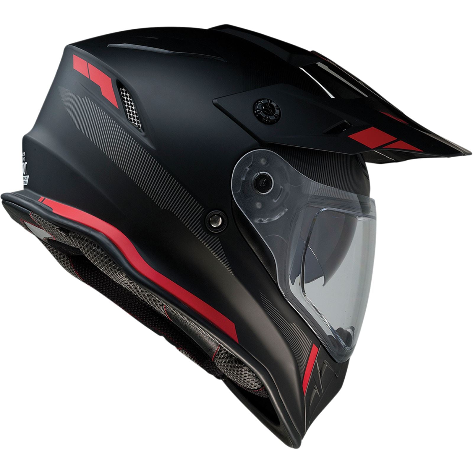 Z1R Range Helmet - Uptake - Black/Red - 2XL 0140-0018_1018221